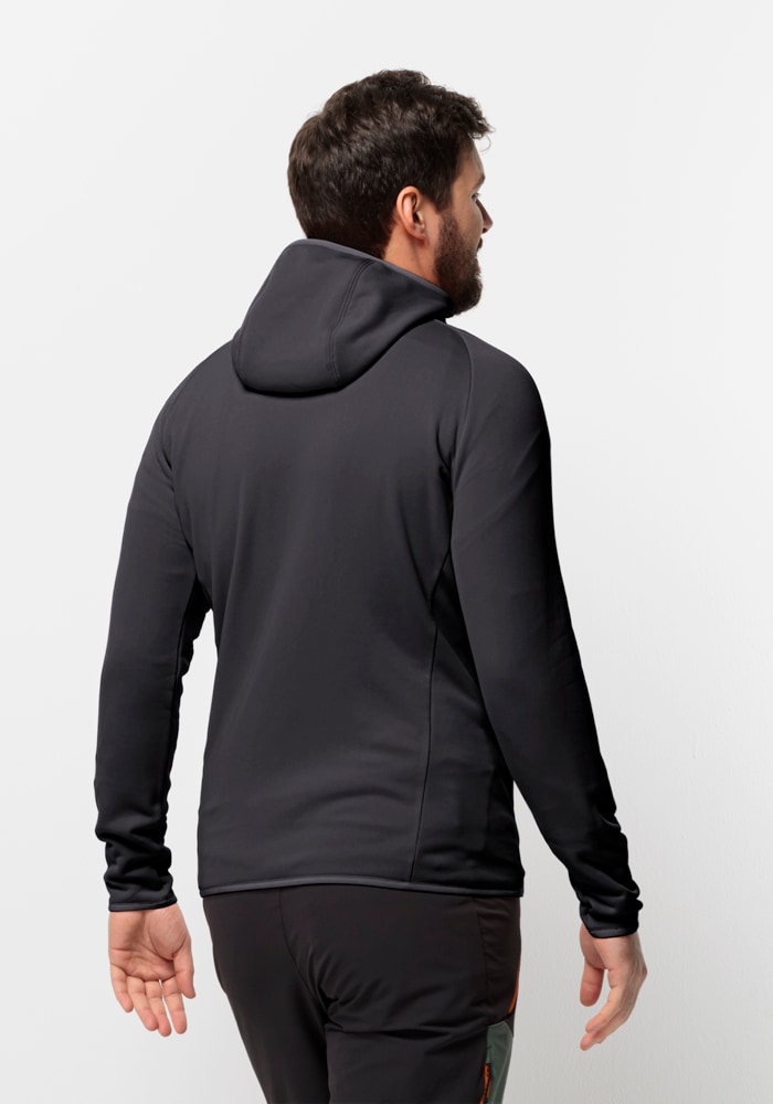 Jack Wolfskin Fleecejacke »BAISELBERG HOODED FZ M«, mit Kapuze