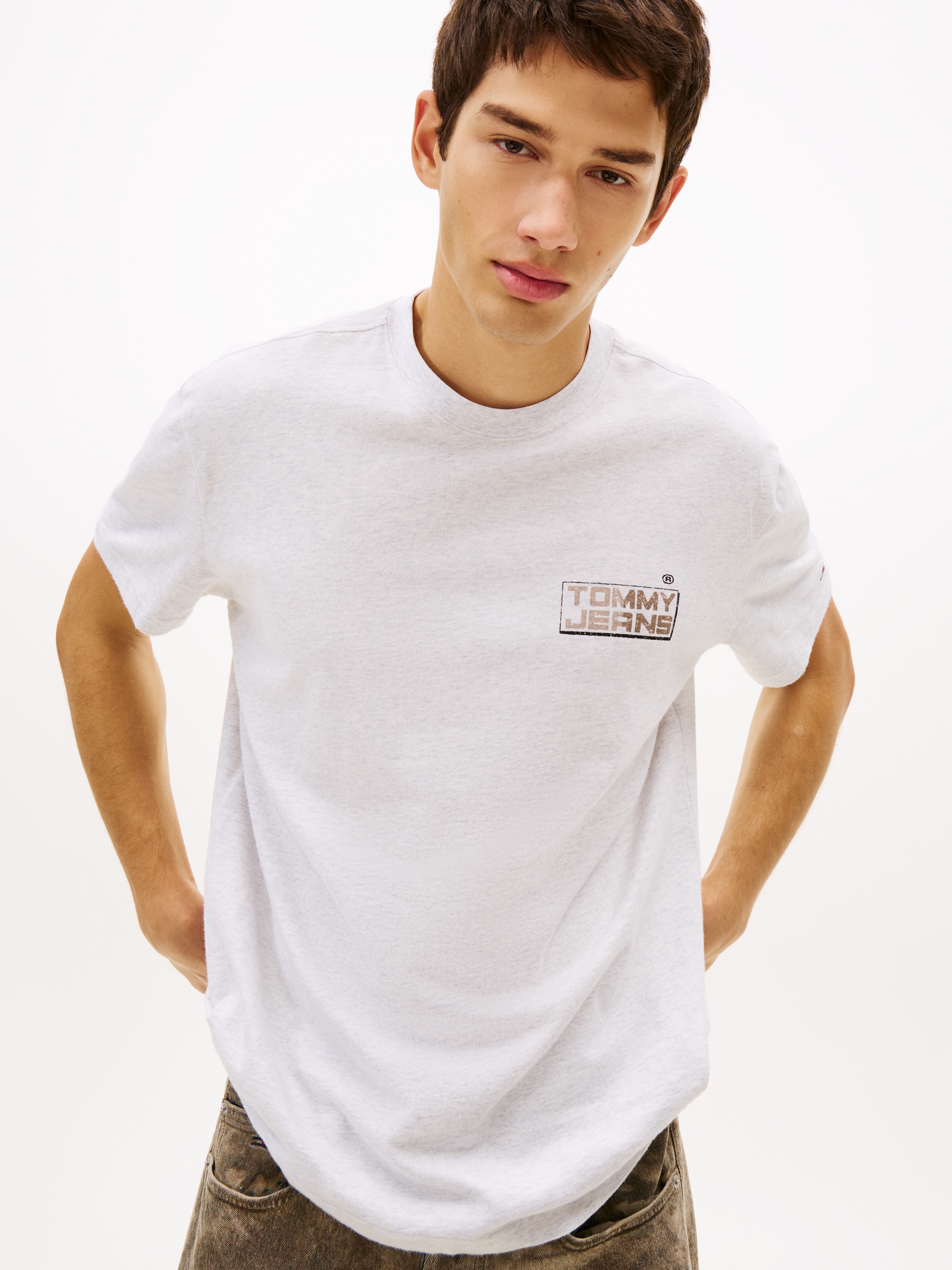 Tommy Jeans T-Shirt »TJM REGULAR GYM BLOCK« mit Rundhalsausschnitt