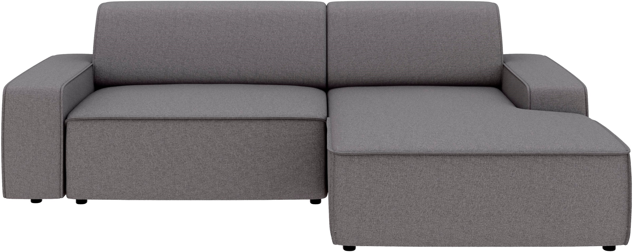 TRENDMANUFAKTUR Ecksofa »Graz, wahlweise mit Sitzvorschub und Bettkasten, L-Form, Breite 246 cm« in Cord-, haustierfreundlichem LEO Struktur- oder LUMOS-3D-Bezug