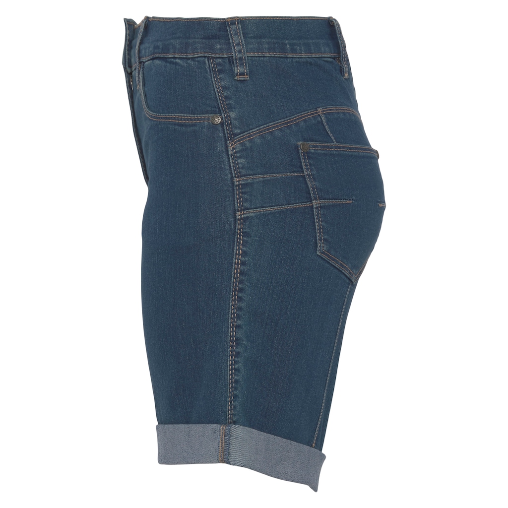 Arizona Jeansbermudas, High Waist