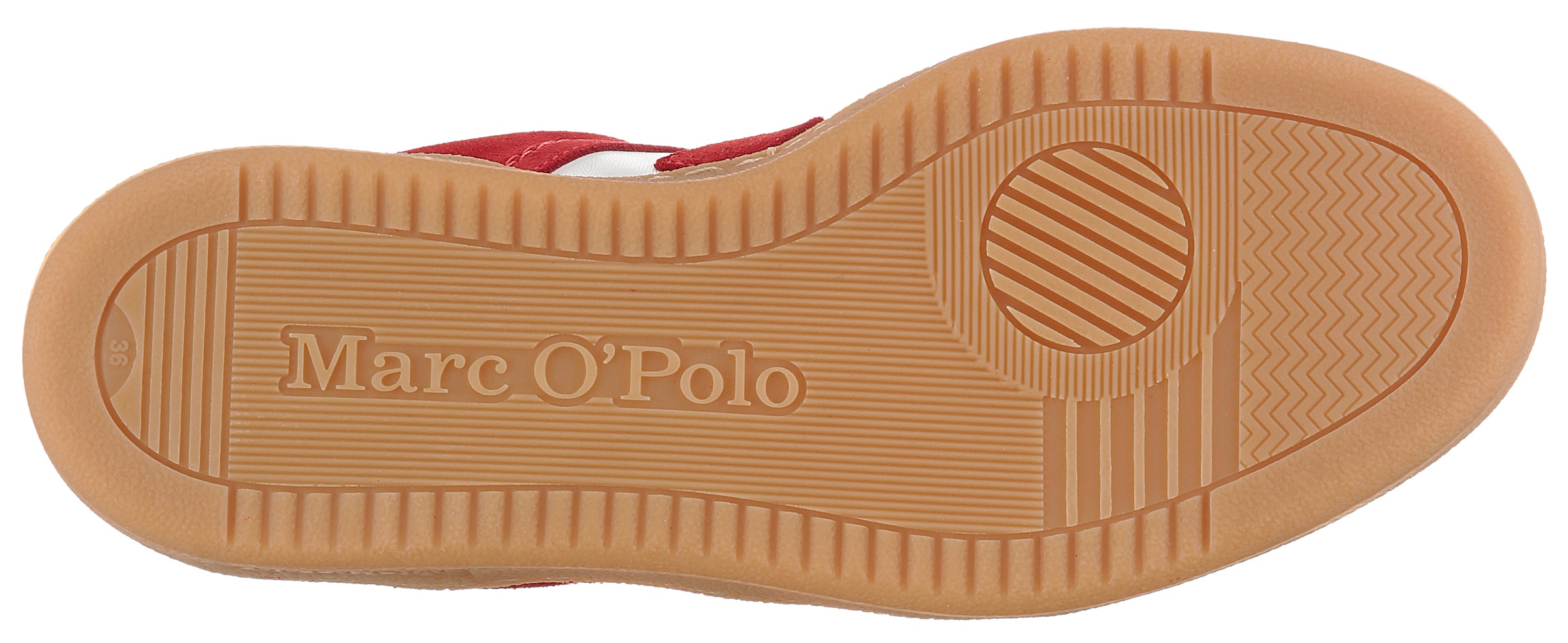 Marc O'Polo Sneaker »Court«  Retro Sneaker, Schnürschuh, Freizeitschuh mit Memory Foam-Ausstattung