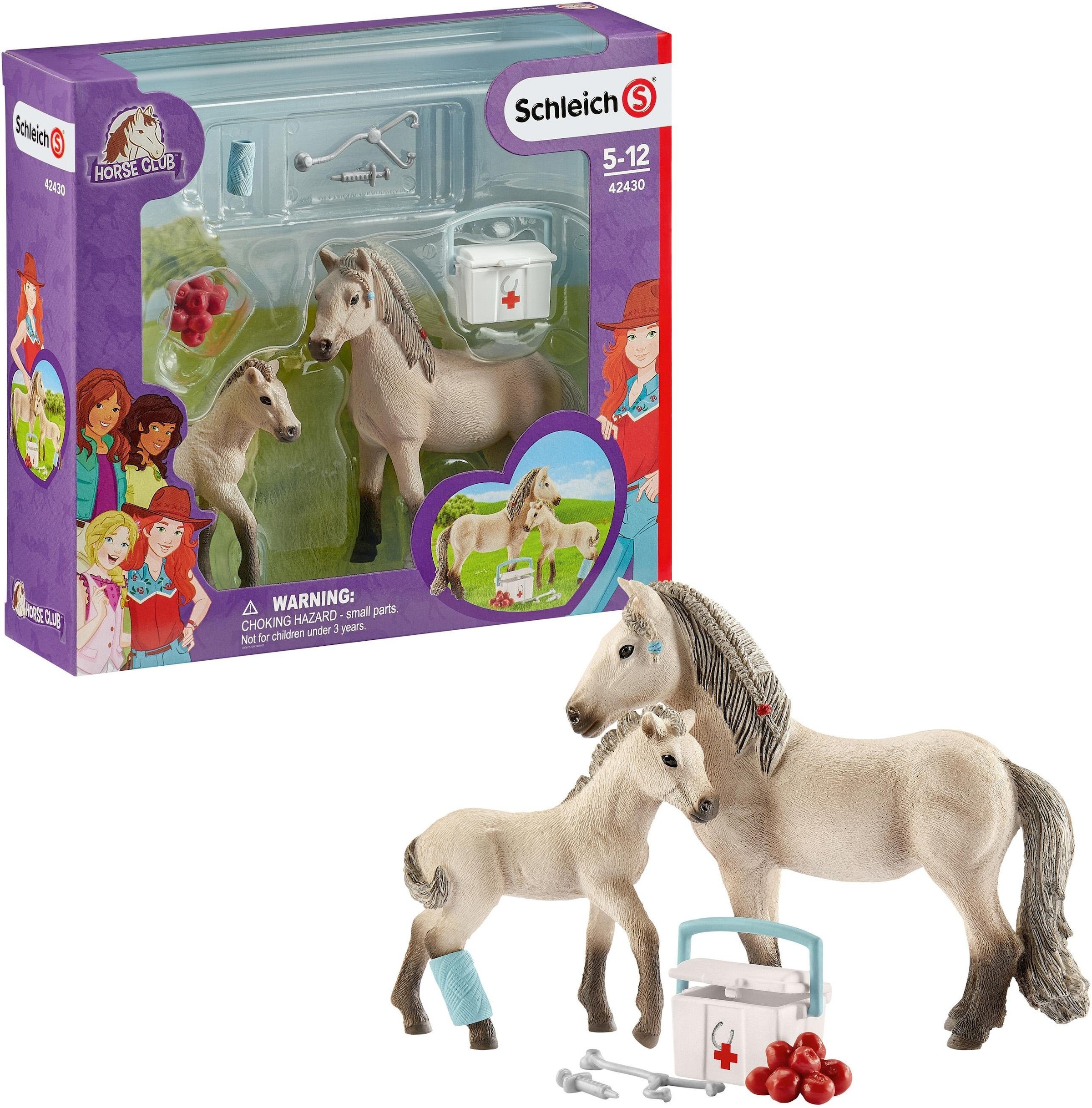 Schleich® Spielfigur »HORSE CLUB, Hannahs Erste Hilfe Set (42430)«, (Set)