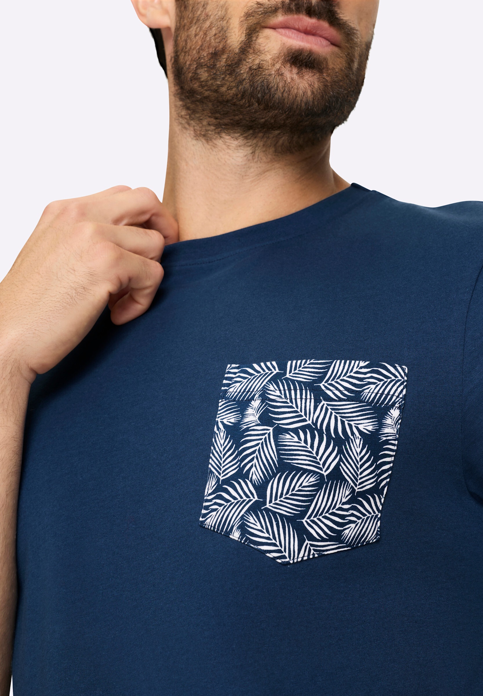 Witt T-Shirt »T-Shirt Kurzarmshirt mit bedruckter Brusttasche«