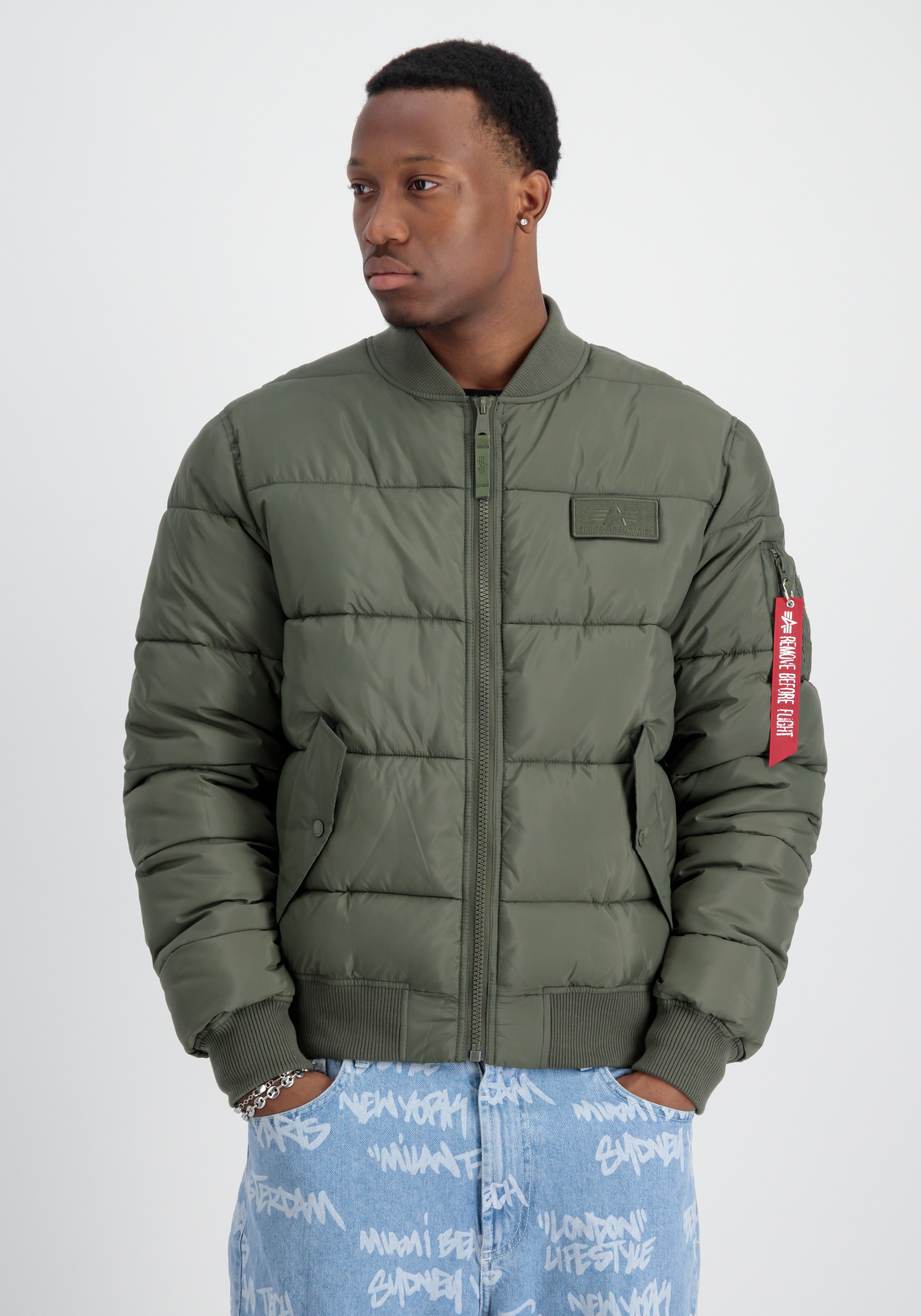 Alpha Industries Bomberjacke »Alpha Industries Men - Bomber Jackets MA-1 Puffer Bomber«
