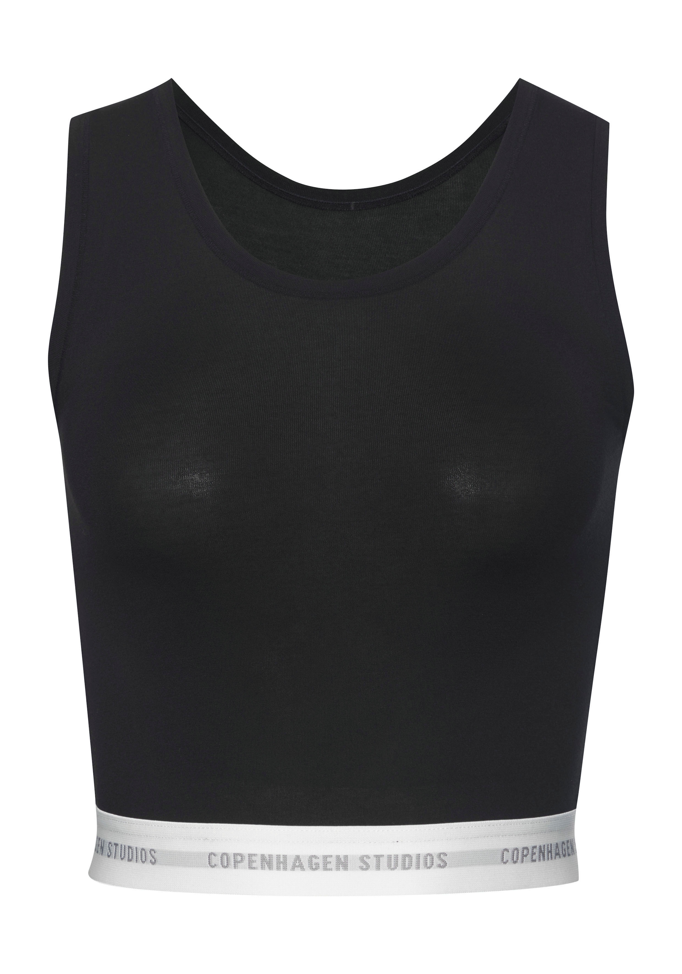 Copenhagen Studios Achseltop, mit weichem Logobund und aus elastischer Baumwoll-Modal-Qualität