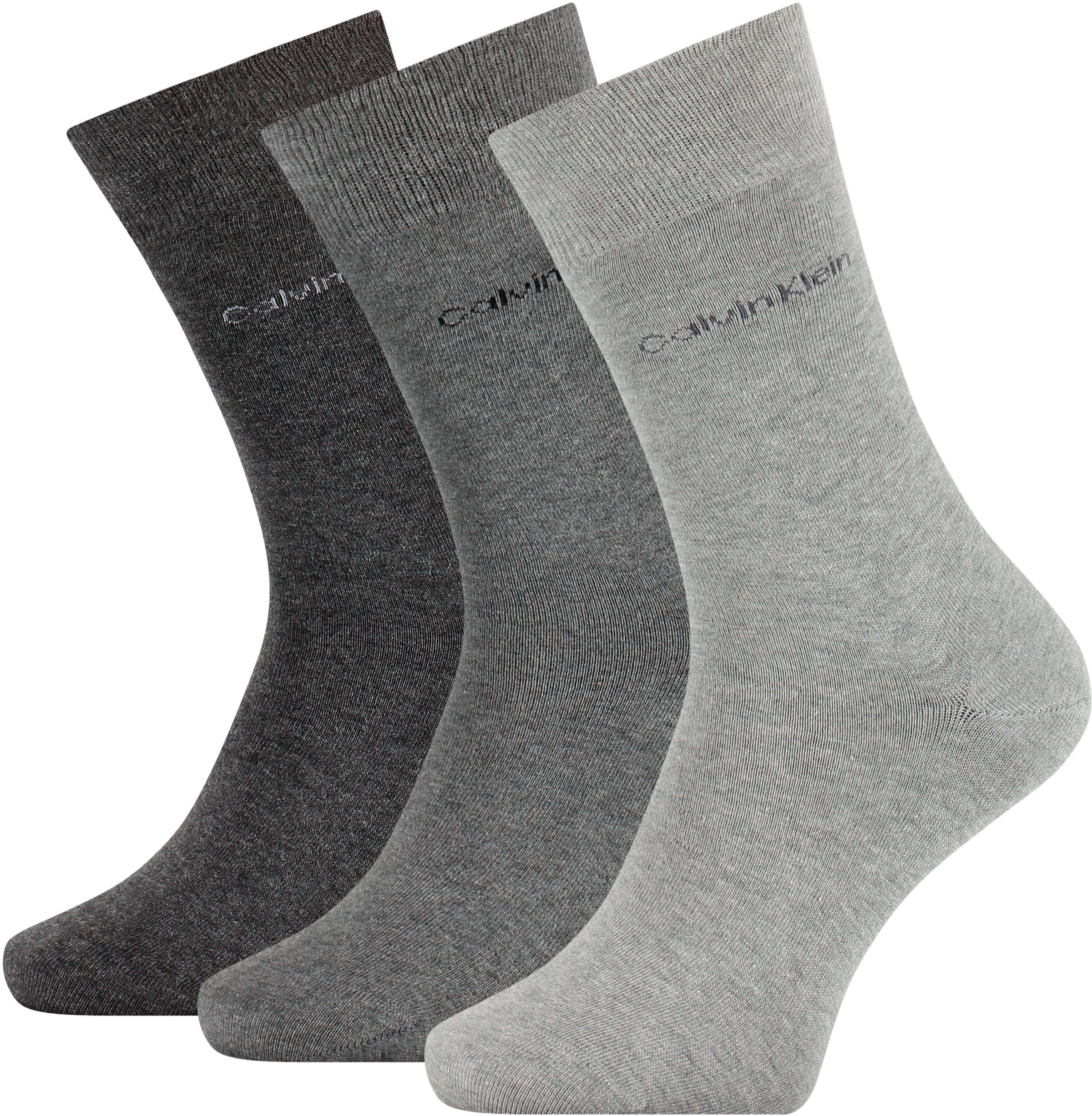 Calvin Klein Socken, (3 Paar), mit Markenschriftzug