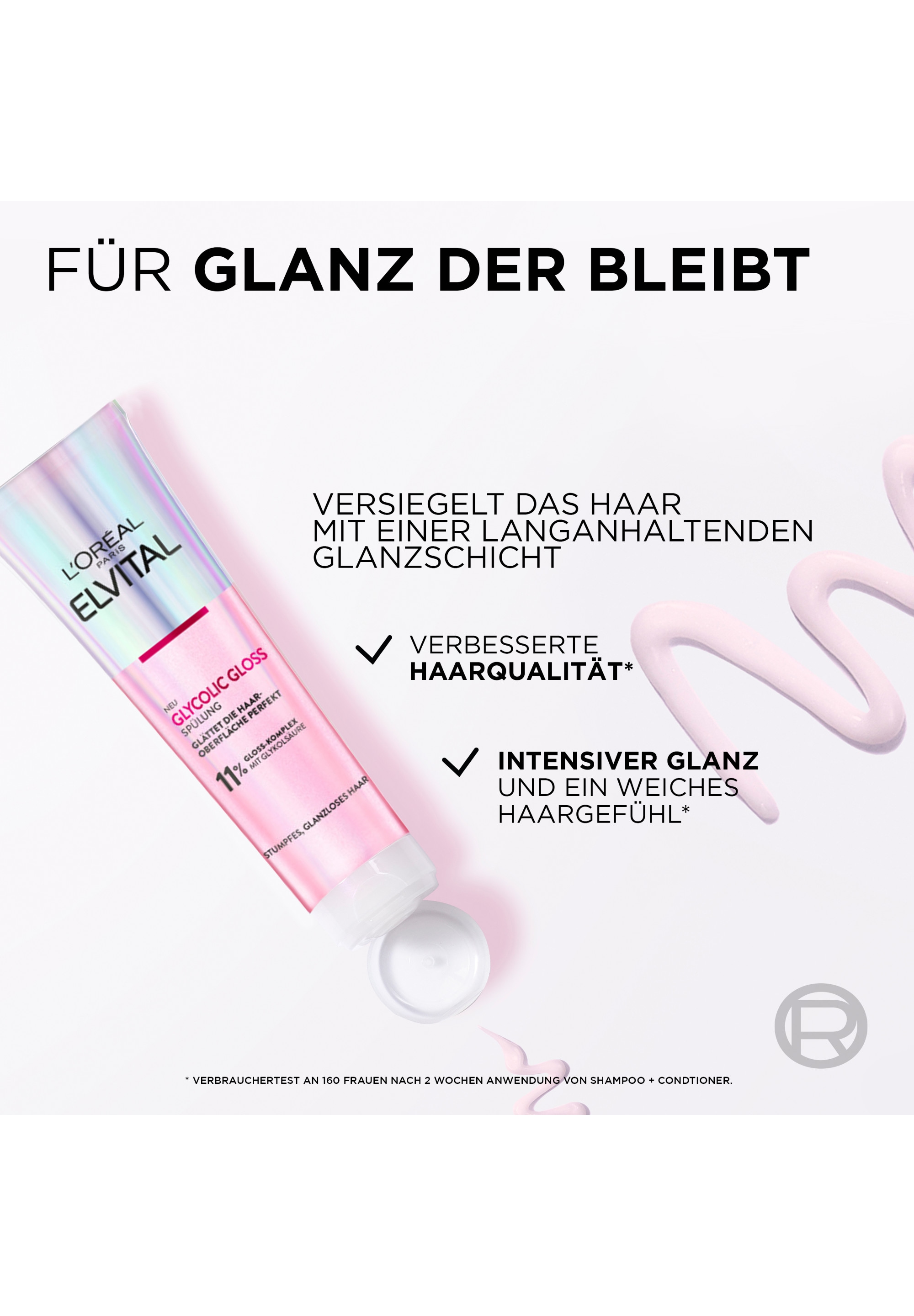 L'ORÉAL PARIS Haarspülung »L'Oréal Paris Elvital Glycolic Gloss Spülung«