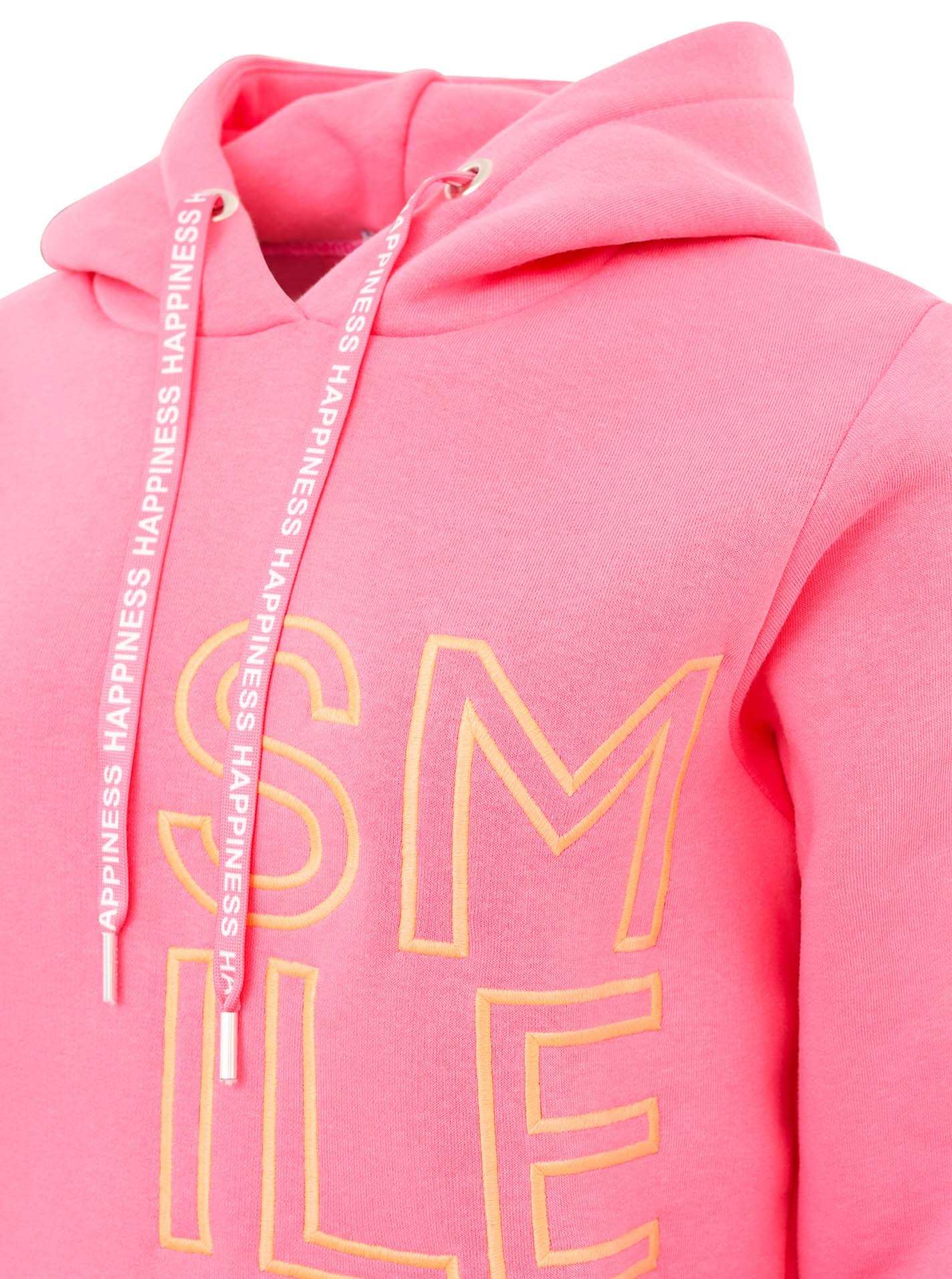 Zwillingsherz Hoodie »"Alissa 2.0"«, mit SMILE Stickerei vorne und hinten