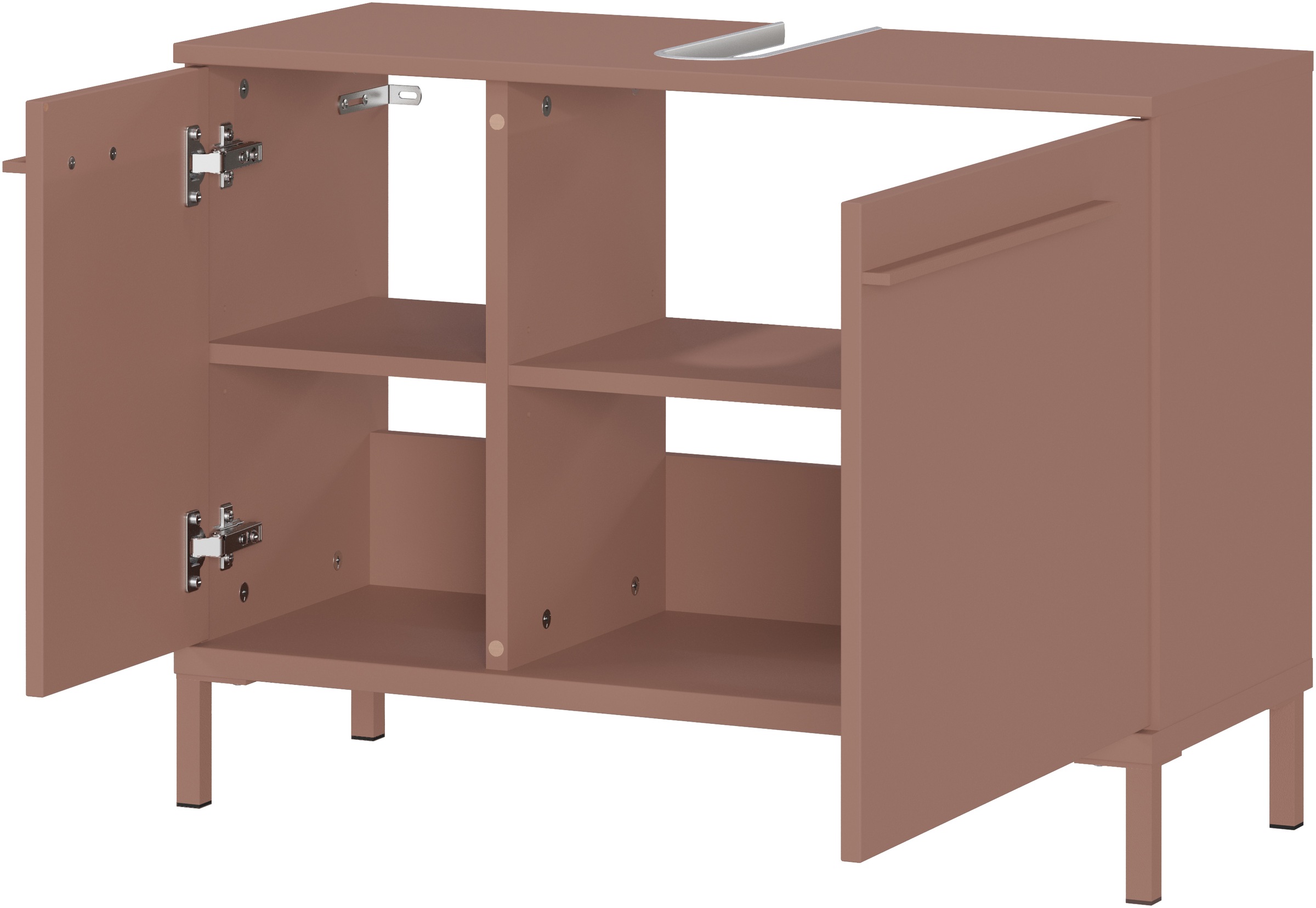GERMANIA Waschbeckenunterschrank »Waschbeckenunterschrank« 1 Stk. tlg. Waschbeckenunterschrank mit Siphonausschnitt
