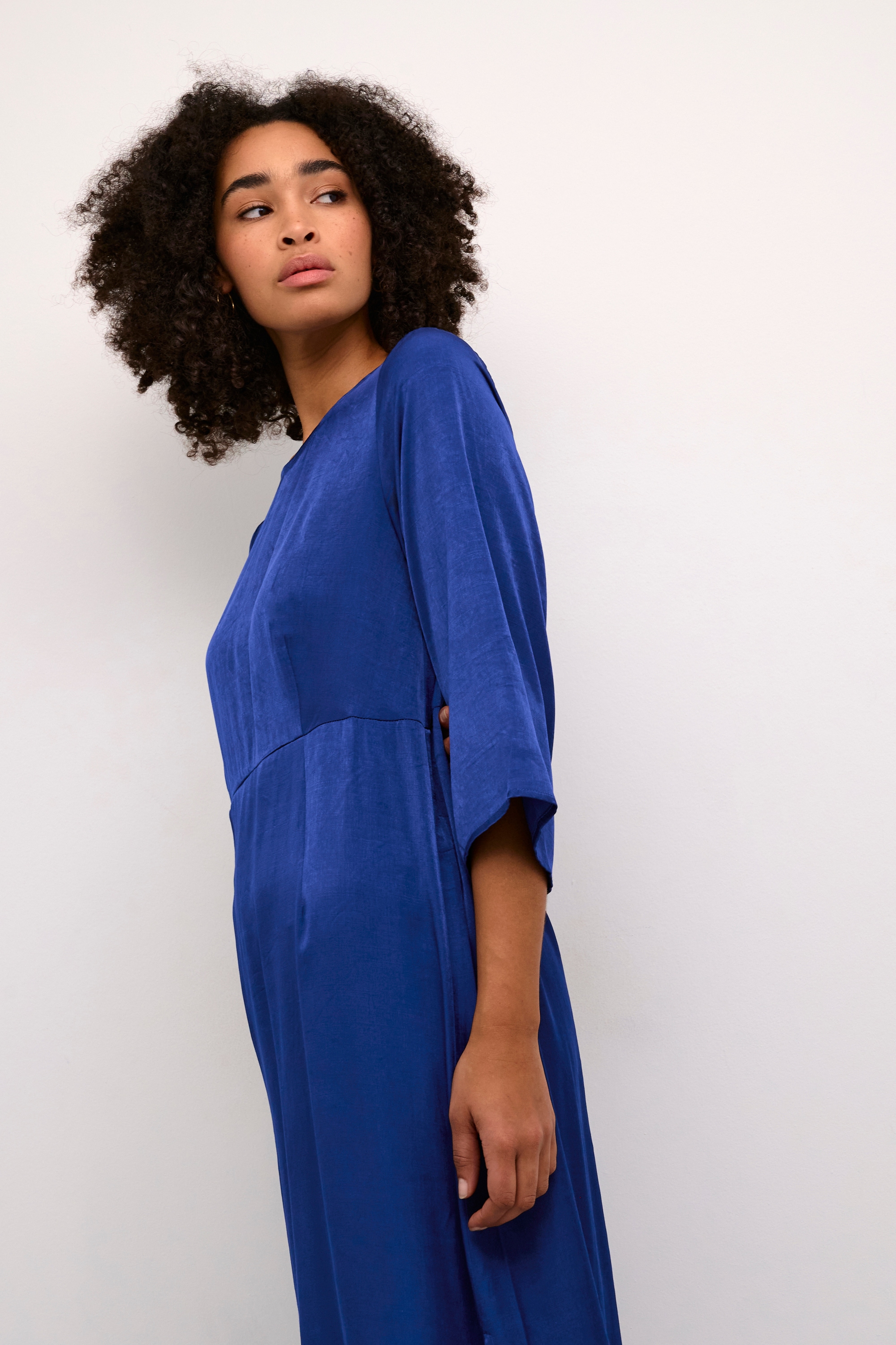KAFFE Midikleid »Kleid KAmemba«