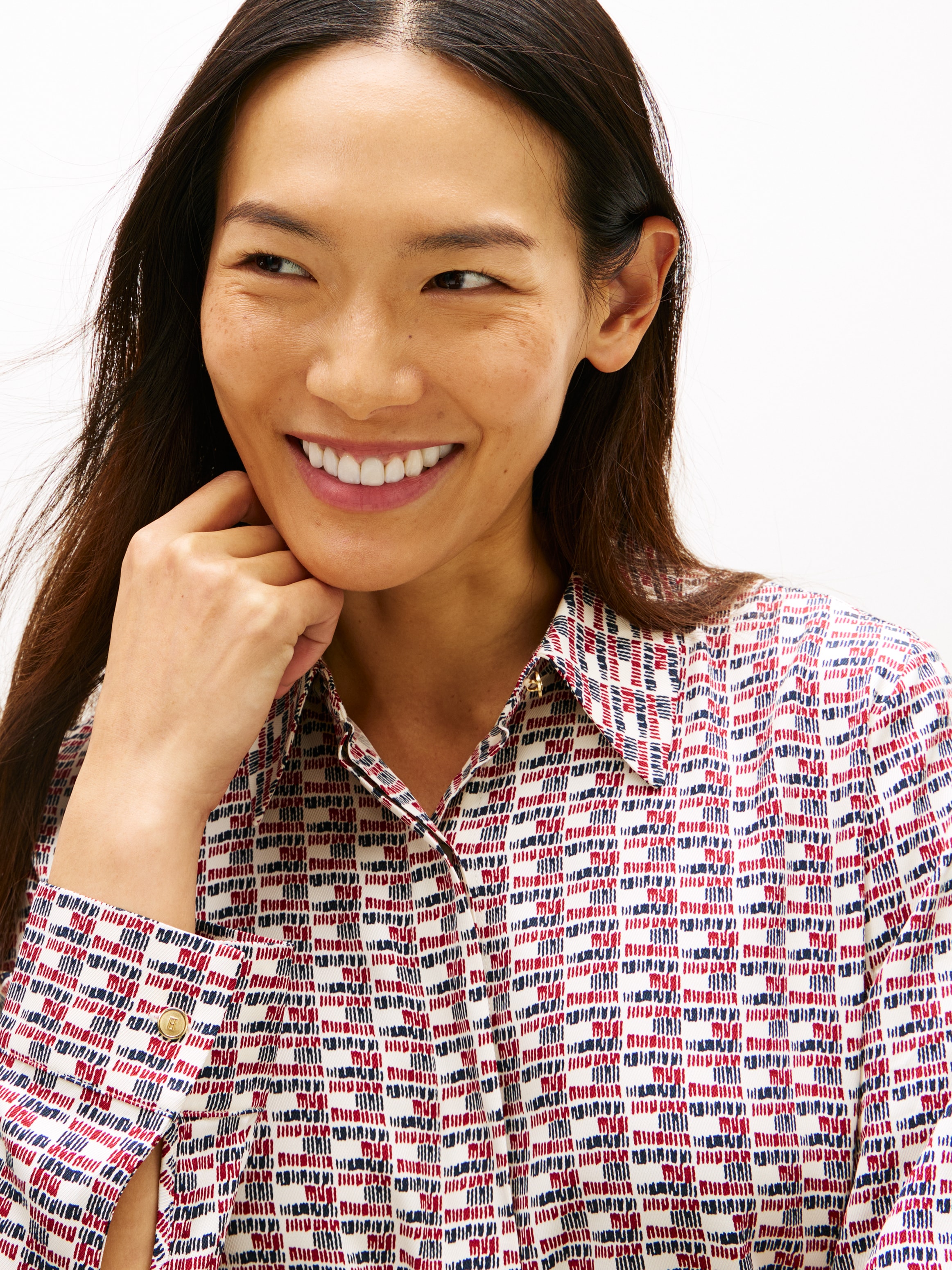 Tommy Hilfiger Langarmbluse »VIS TWILL LS REGULAR SHIRT«