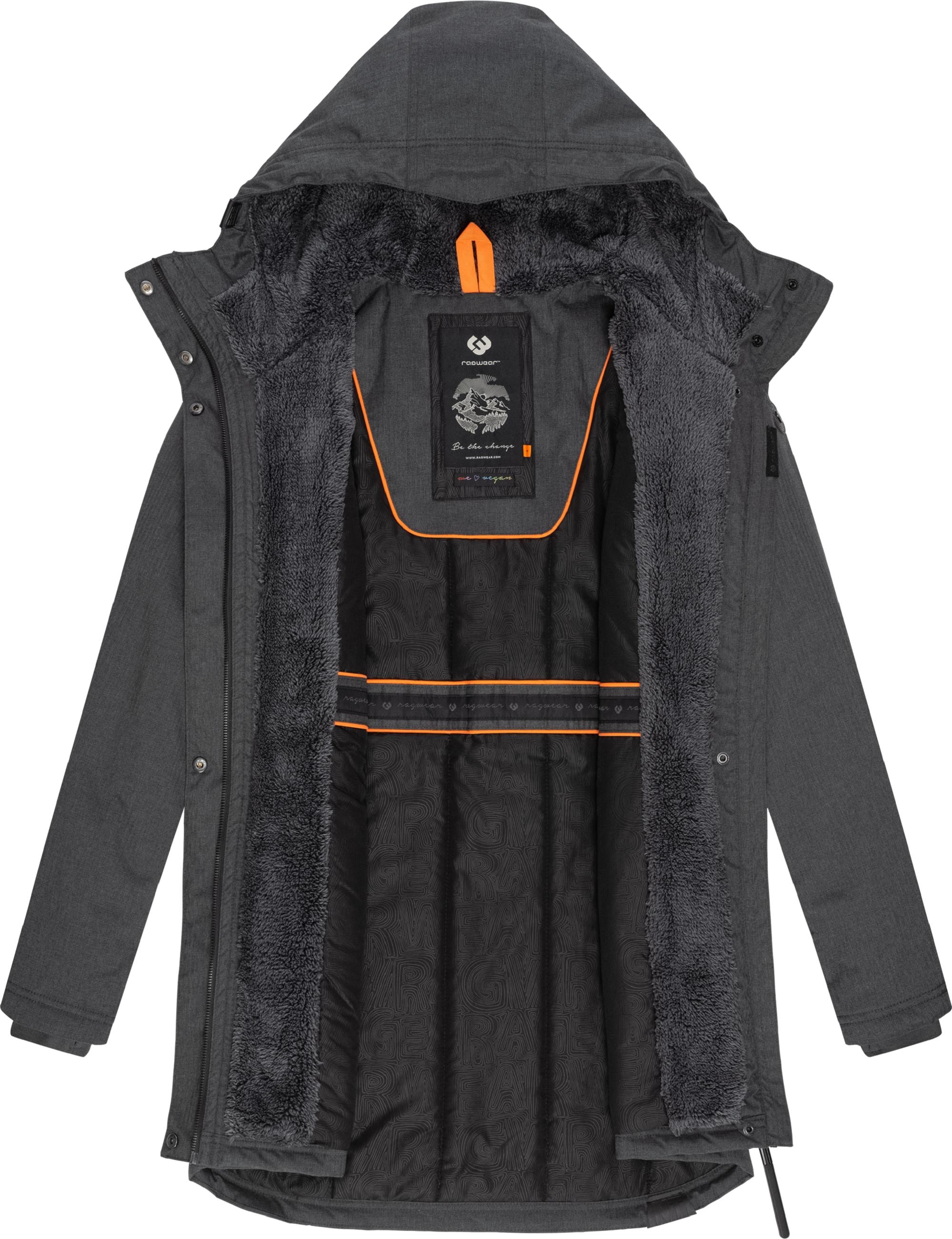 Ragwear Wintermantel »Wintermantel Elsie Melange«