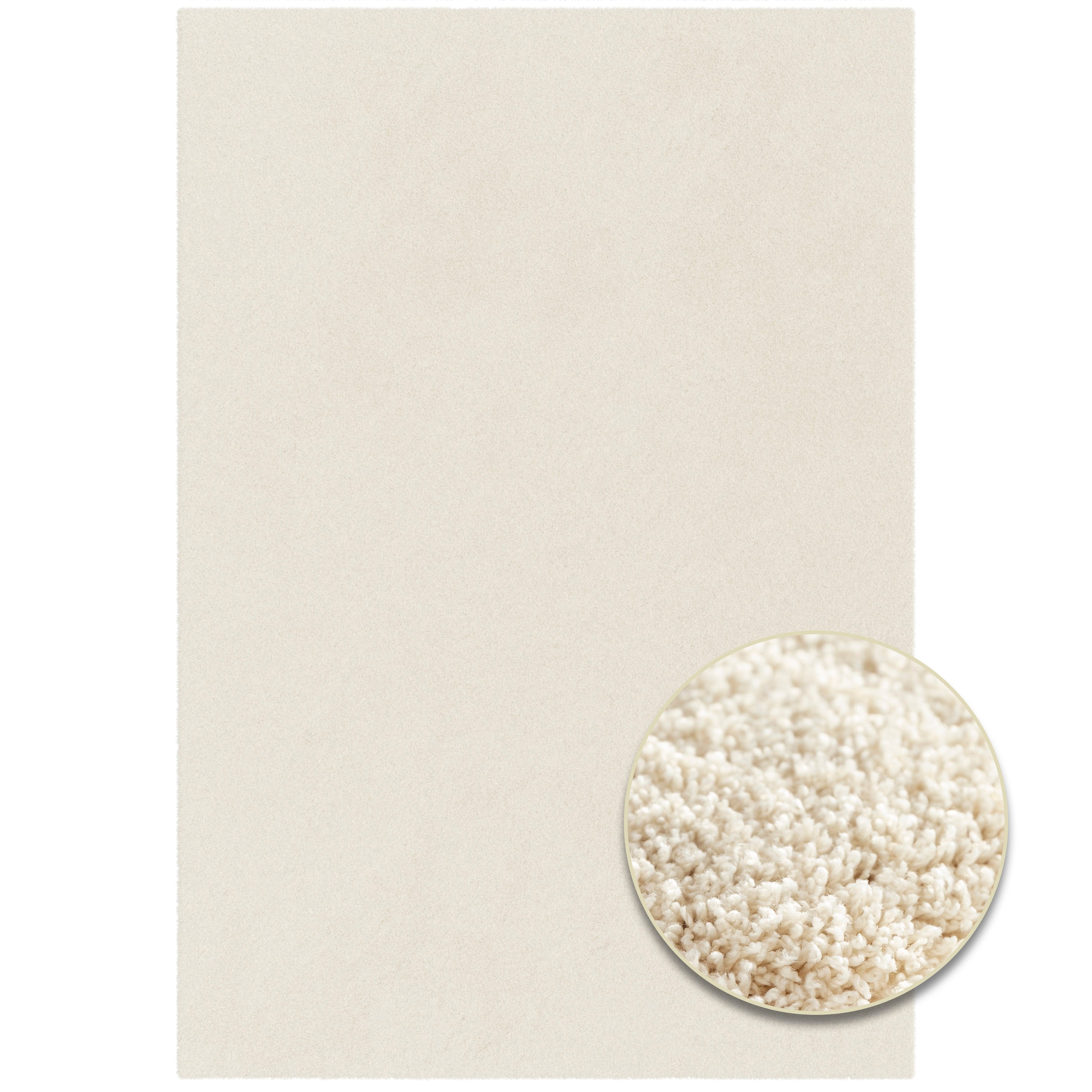 Primaflor-Ideen in Textil Teppich »MELLOW, Made in Belgium« rechteckig 19 mm Höhe Uni Farben, weicher Flor, waschbar