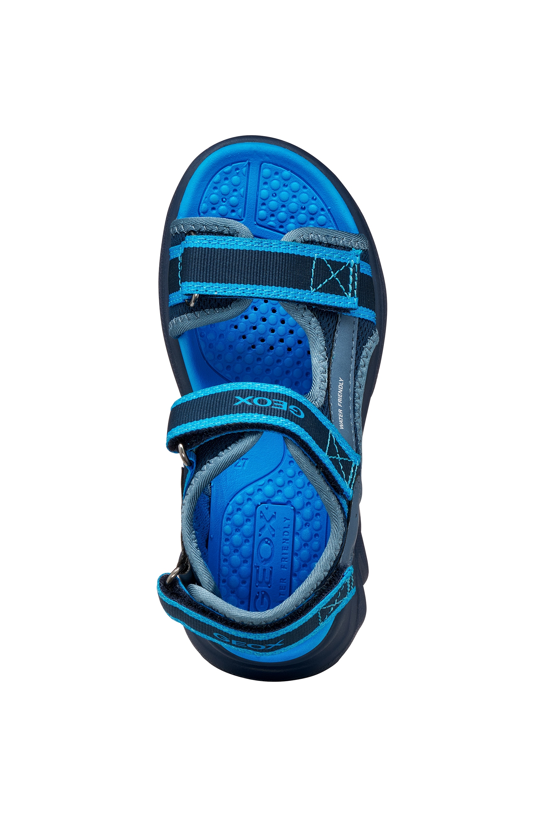 Geox Sandale »J SANDAL AIRADYUM BO«  Klettschuh, Freizeitschuh mit Größenschablone zum Download