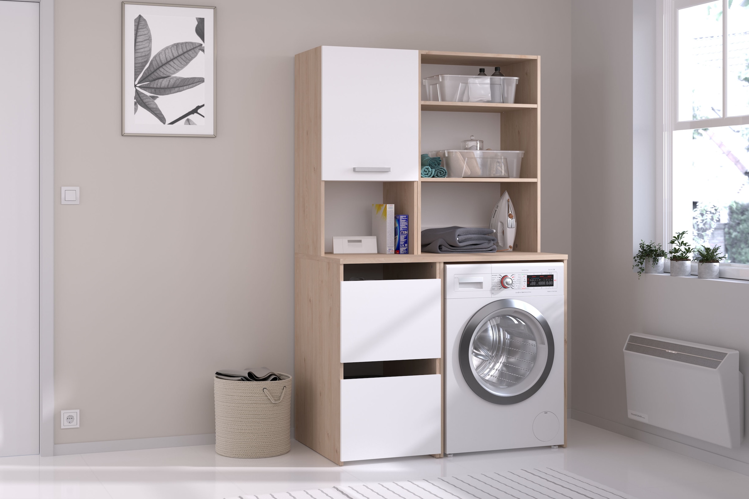 Parisot Mehrzweckschrank-Set »Laundry 4« Set, 2 Stk. tlg.