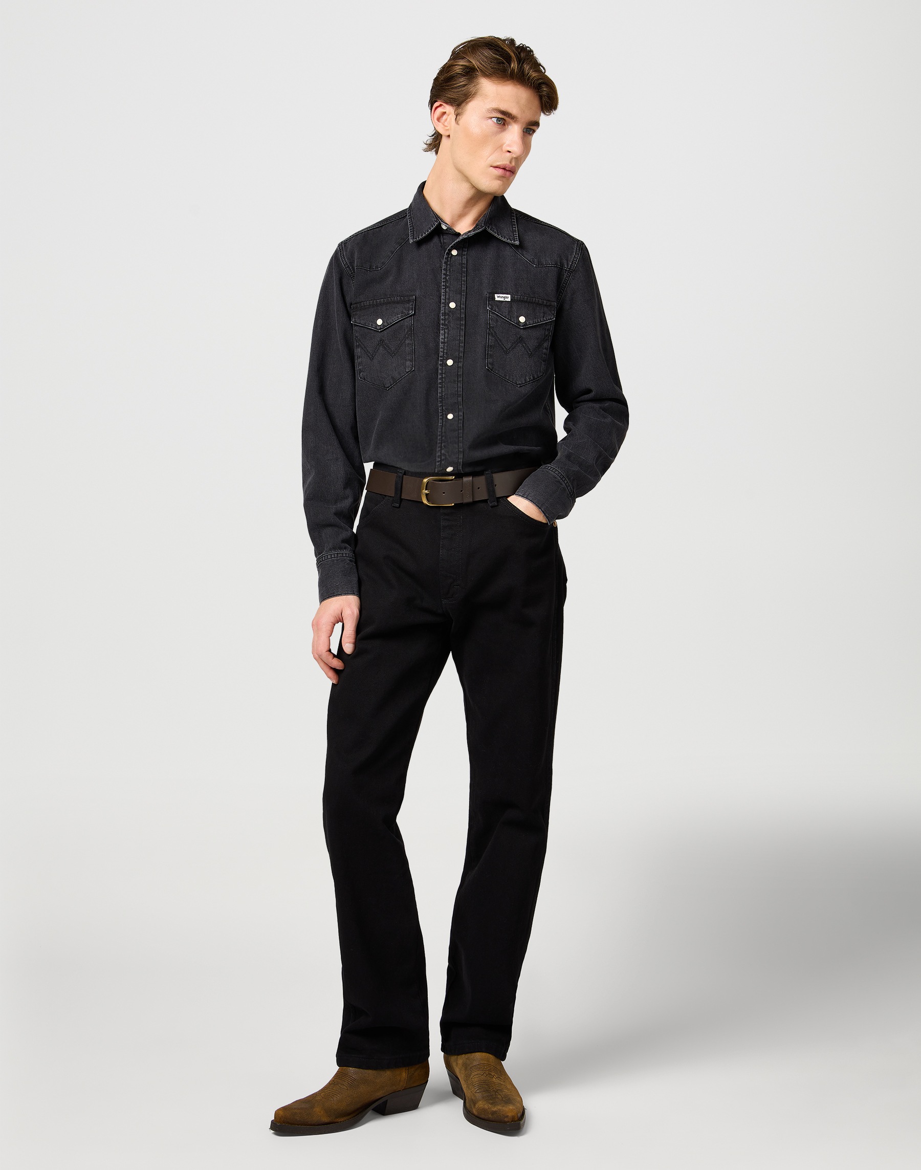 Wrangler Langarmhemd »WESTERN SHIRT«