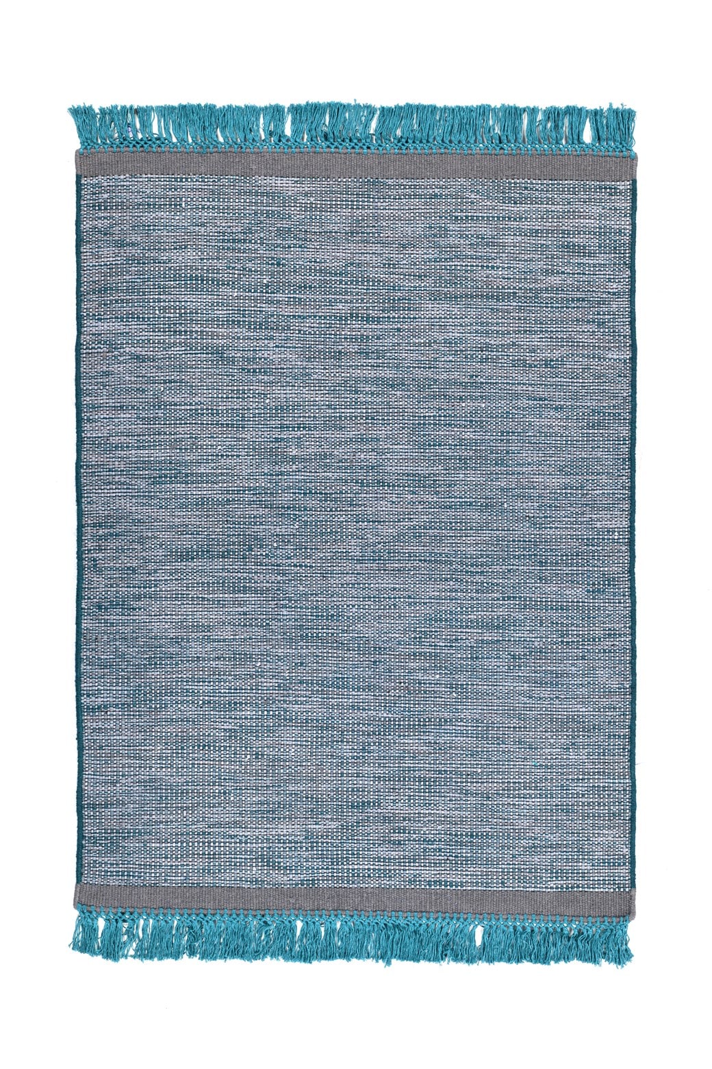 Arte Espina Teppich »Nomad 8064« rechteckig 11 mm Höhe Handgemachter Fransenteppich in neutralem Design