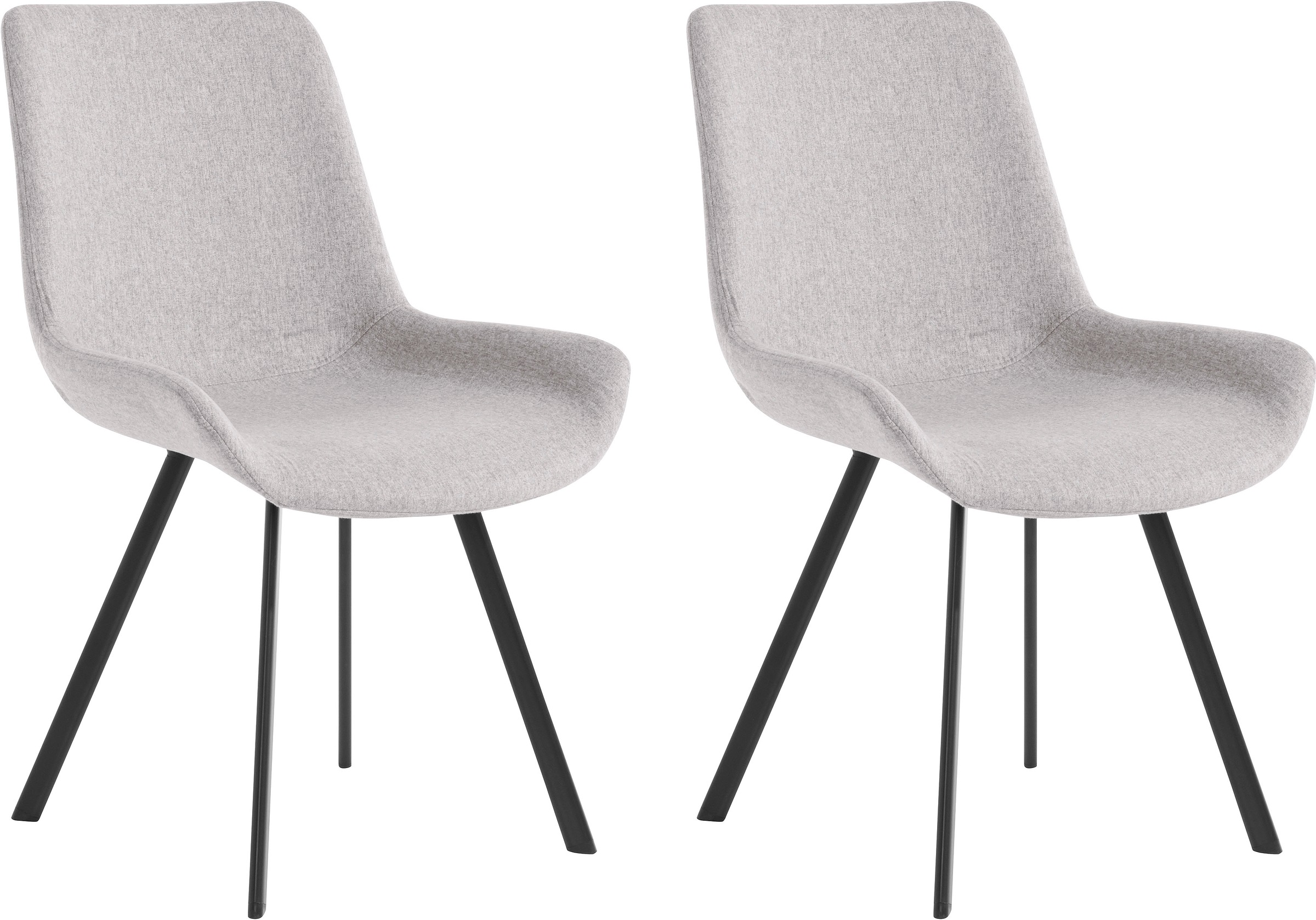 Homexperts Esszimmerstuhl »Rose 02«, mit Webstoff-Bezug