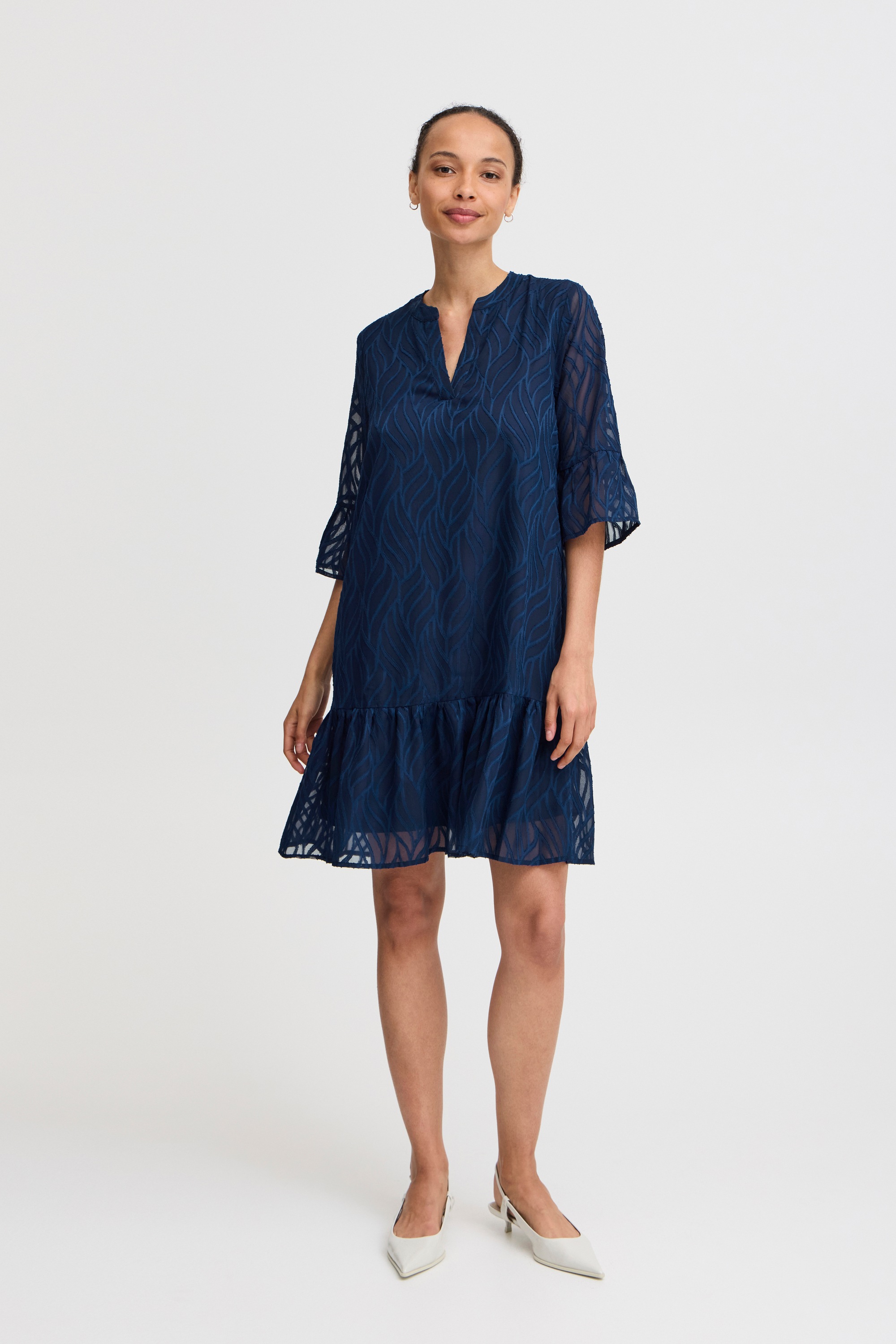 b.young Midikleid »Damen Casual BYFRIKKE«
