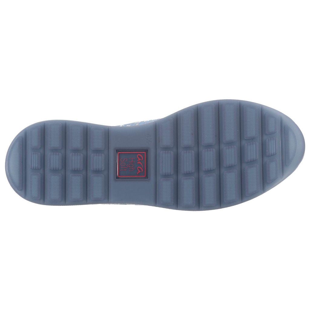 Ara Sneaker »OSAKA«, in Schuhweite H = sehr weit, Freizeitschuh, Halbschuh, Schnürschuh
