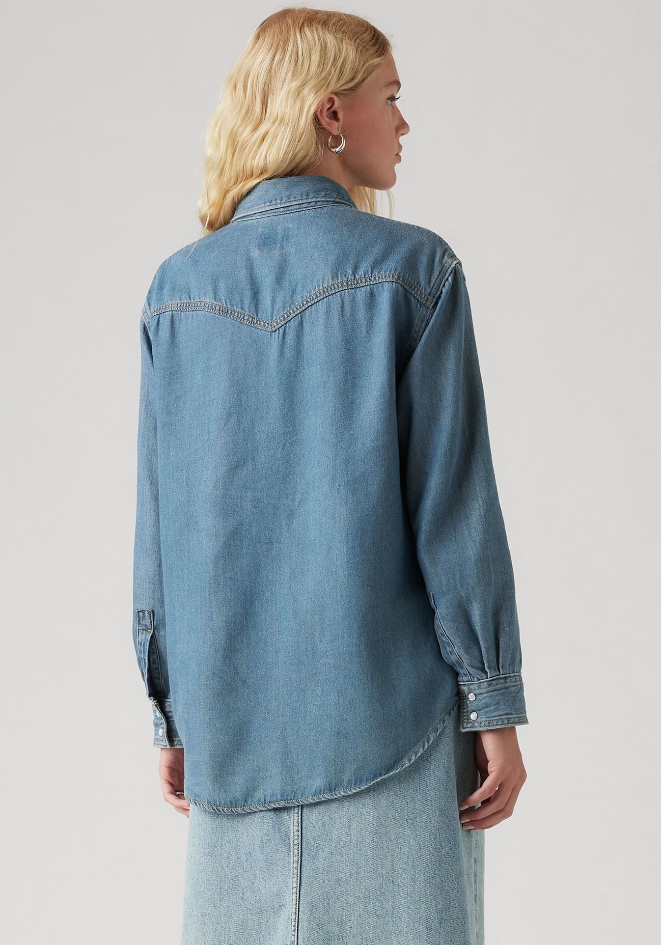 Levi's® Jeansbluse »TEODORA WESTERN SHIRT«, mit Druckknöpfen