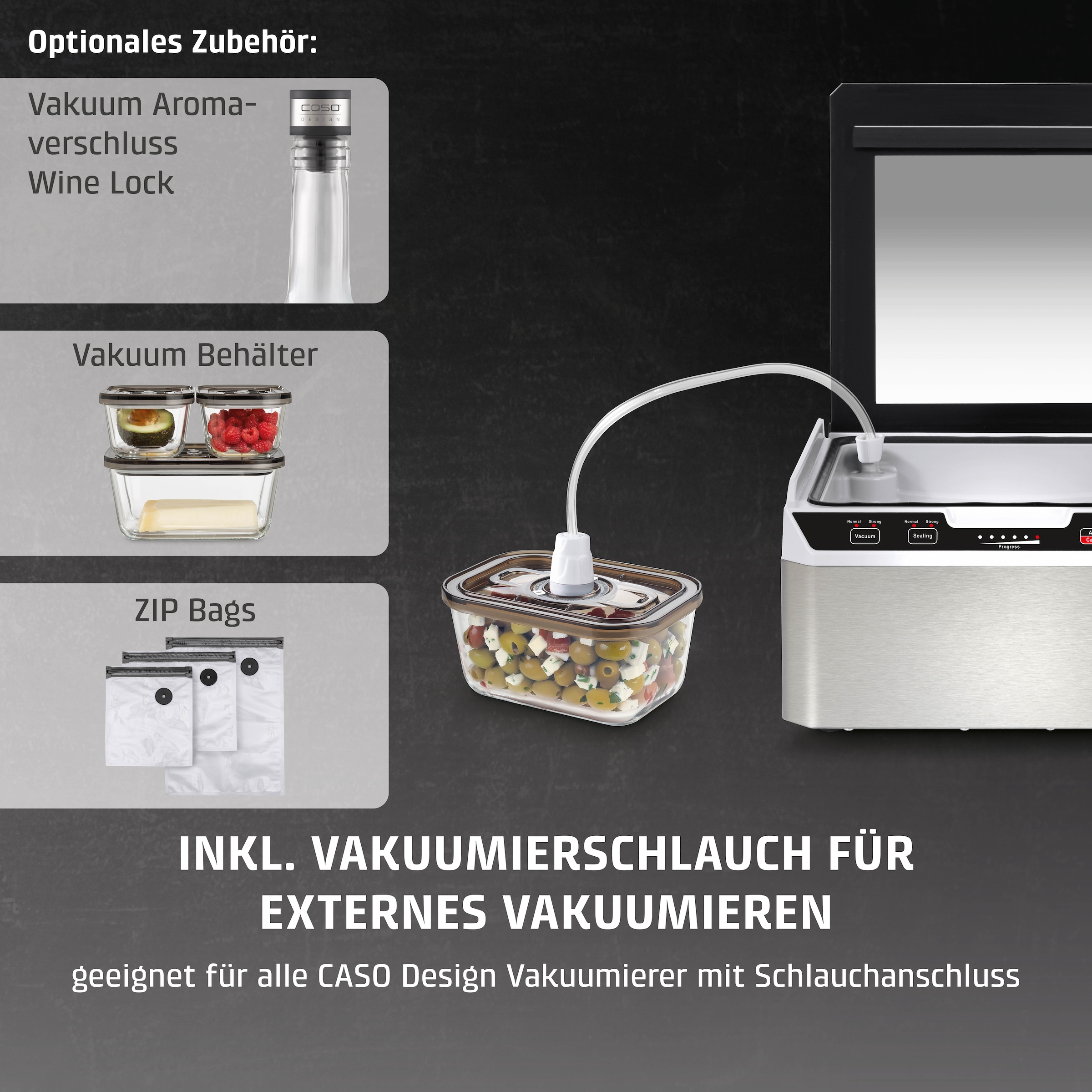 Caso Vakuumierer »1417 VacuChef 40« 280 W