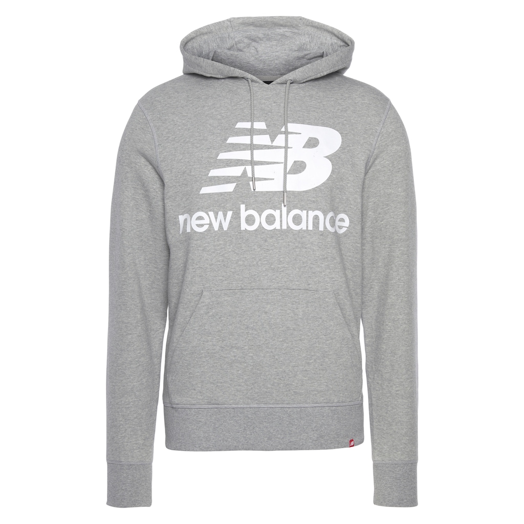 New Balance Kapuzensweatshirt »NB ESSENTIALS STACKED LOGO FLEECE HOODIE«