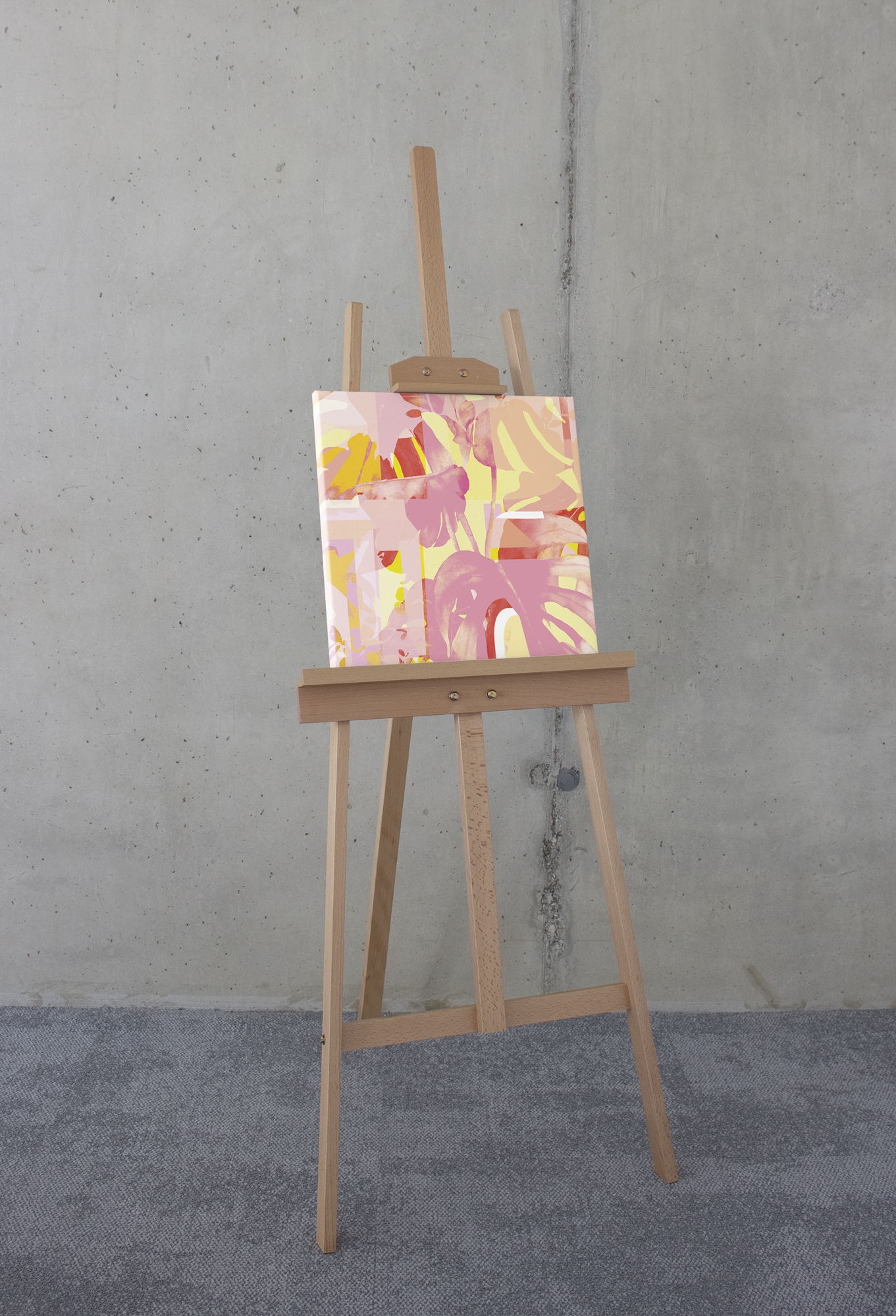 Komar Leinwandbild »Summer Party - Größe 40 x 40 cm«, Natur, (1 St.), Keilrahmenbild mi Echtholzrahmen