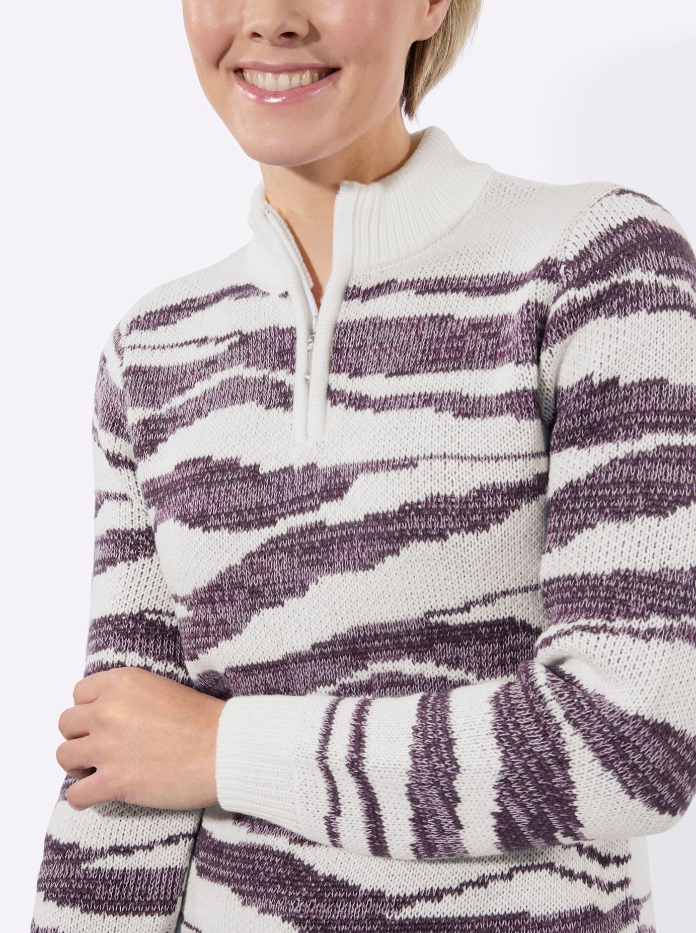 Classic Basics Strickpullover »Jacquard-Pullover«