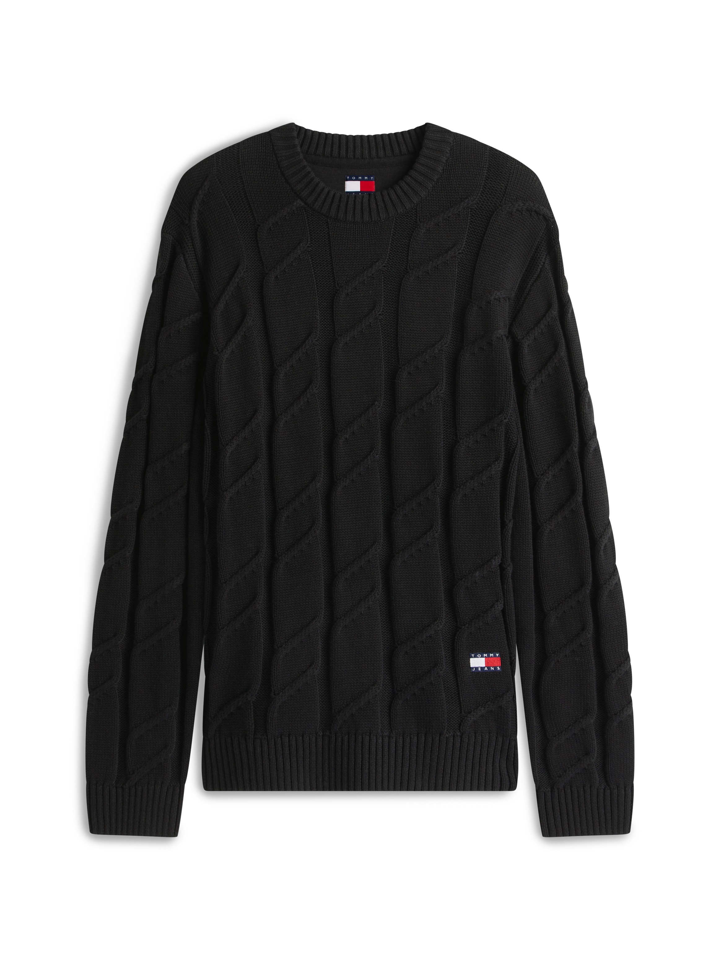 Tommy Jeans Rundhalspullover »TJM REG CHUNKY CABLE«
