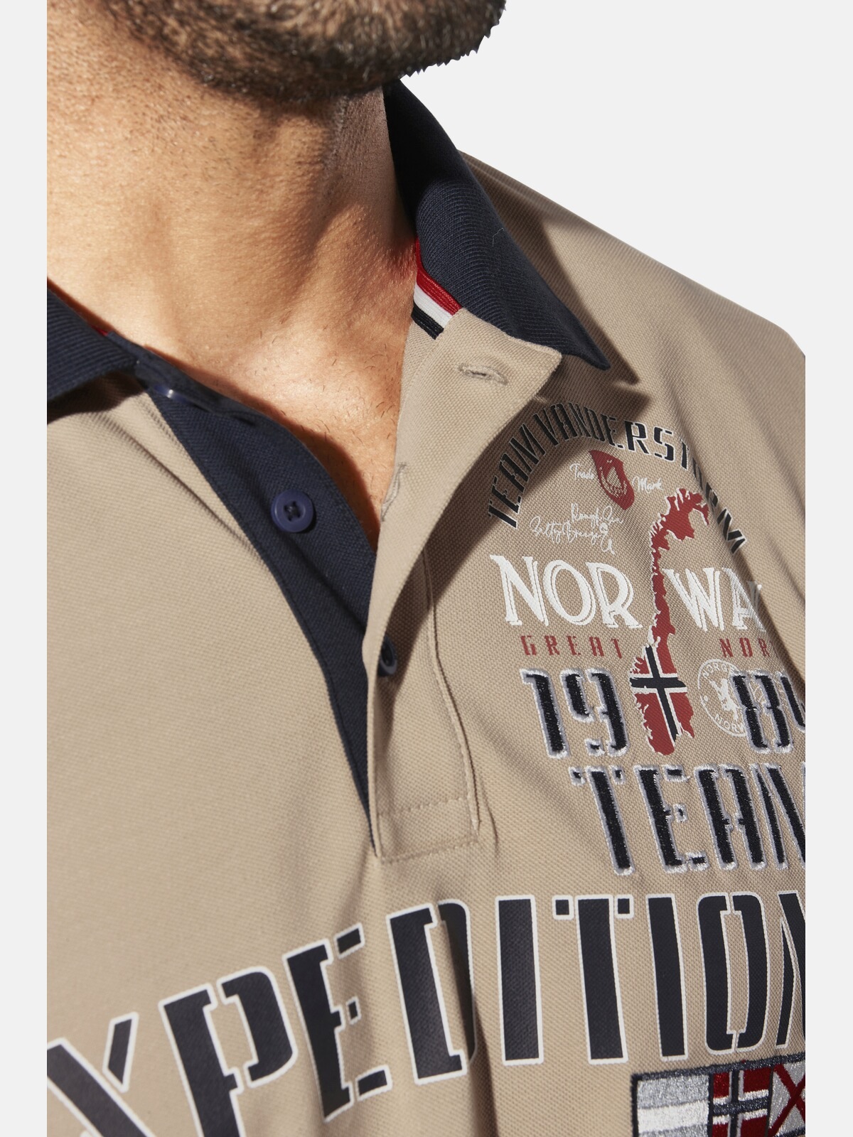 Jan Vanderstorm Poloshirt »Poloshirt ERLING«