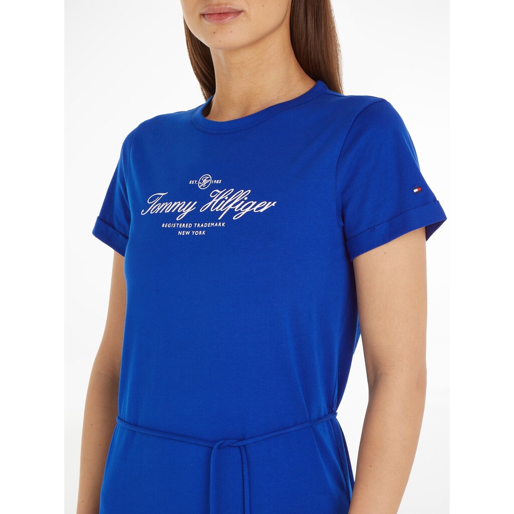 Tommy Hilfiger Shirtkleid »1985 REG C-NK SHORT DRESS SS«