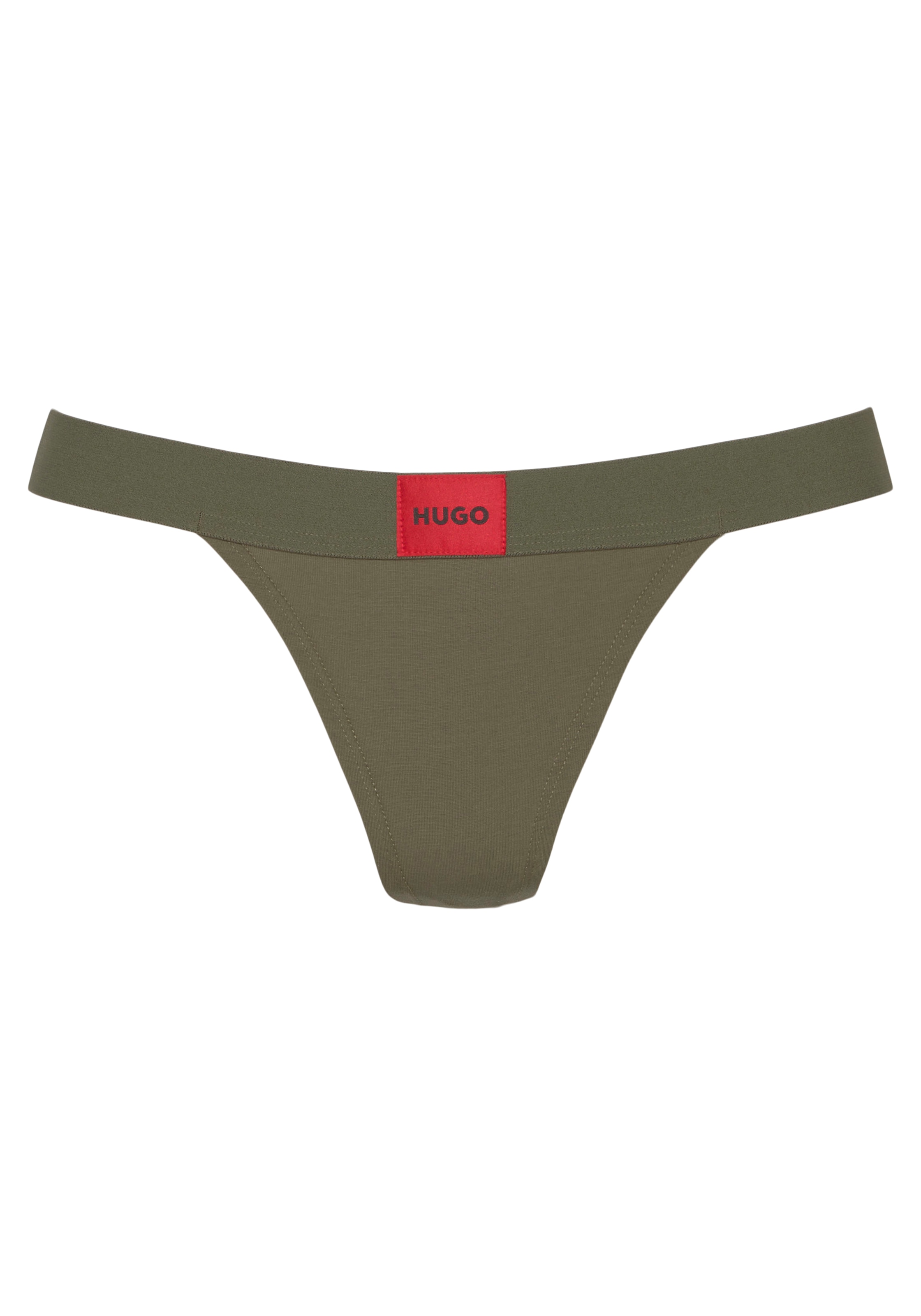 HUGO String »RED Shop Logo LABEL«, elastischen OTTO Online dem im Bund auf