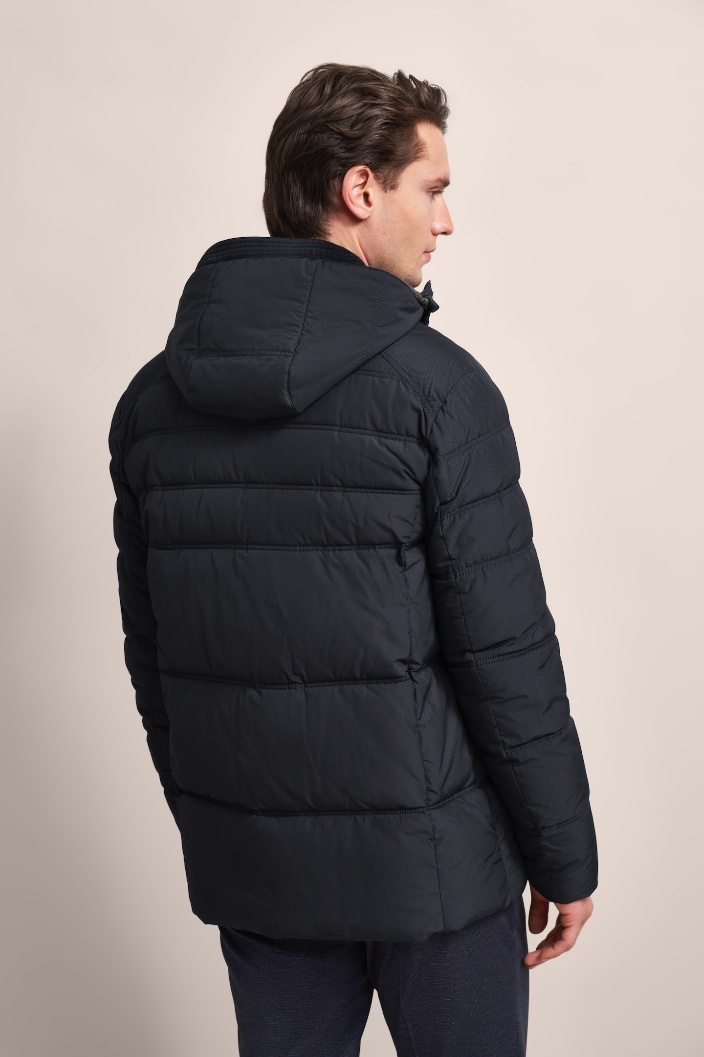 bugatti Langjacke, mit Kapuze, mit abtrennbarer Kapuze