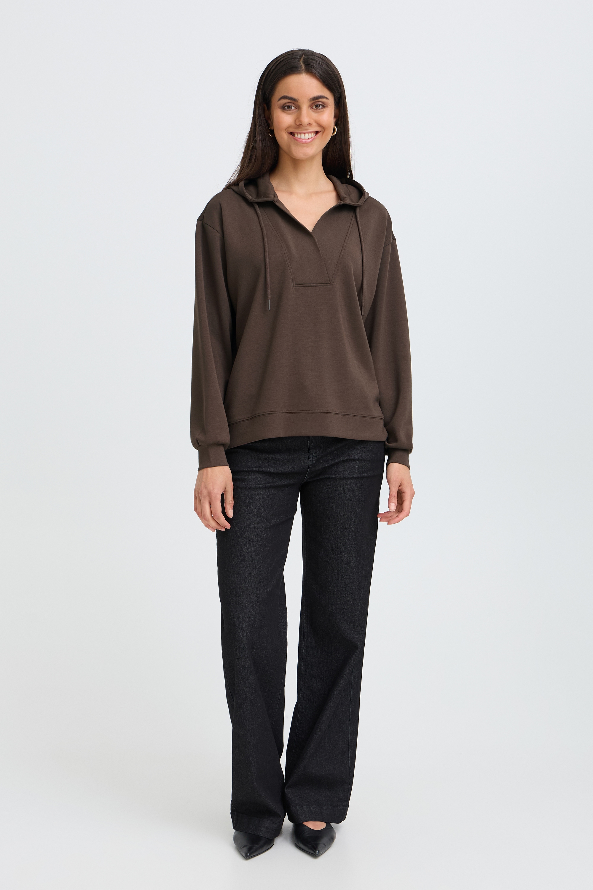 fransa Strickpullover »Damen Sweatshirt FRAURORA«