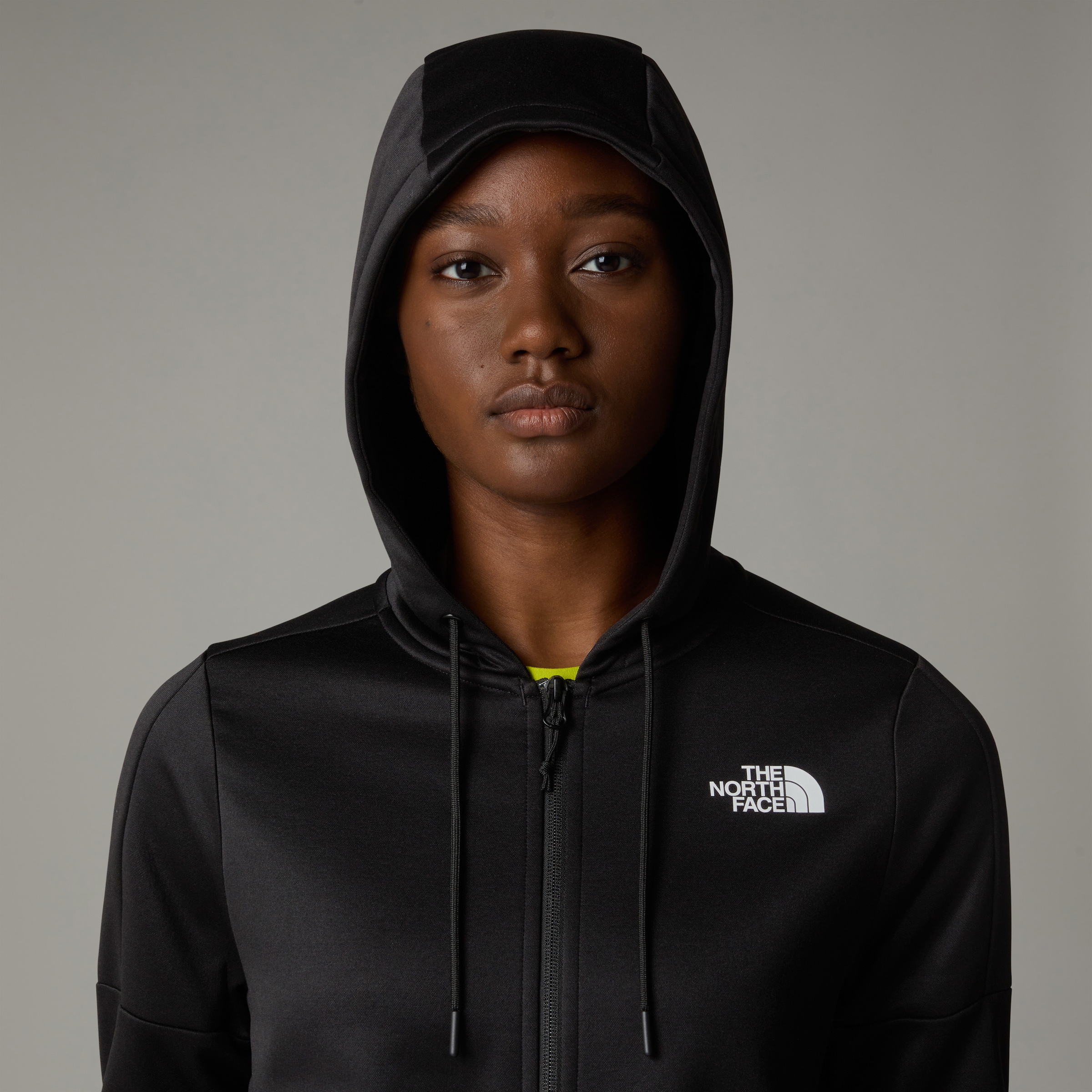 The North Face Sweatjacke »Reaxion Fleece Kapuzenpulli mit durchgehendem RV für Damen«