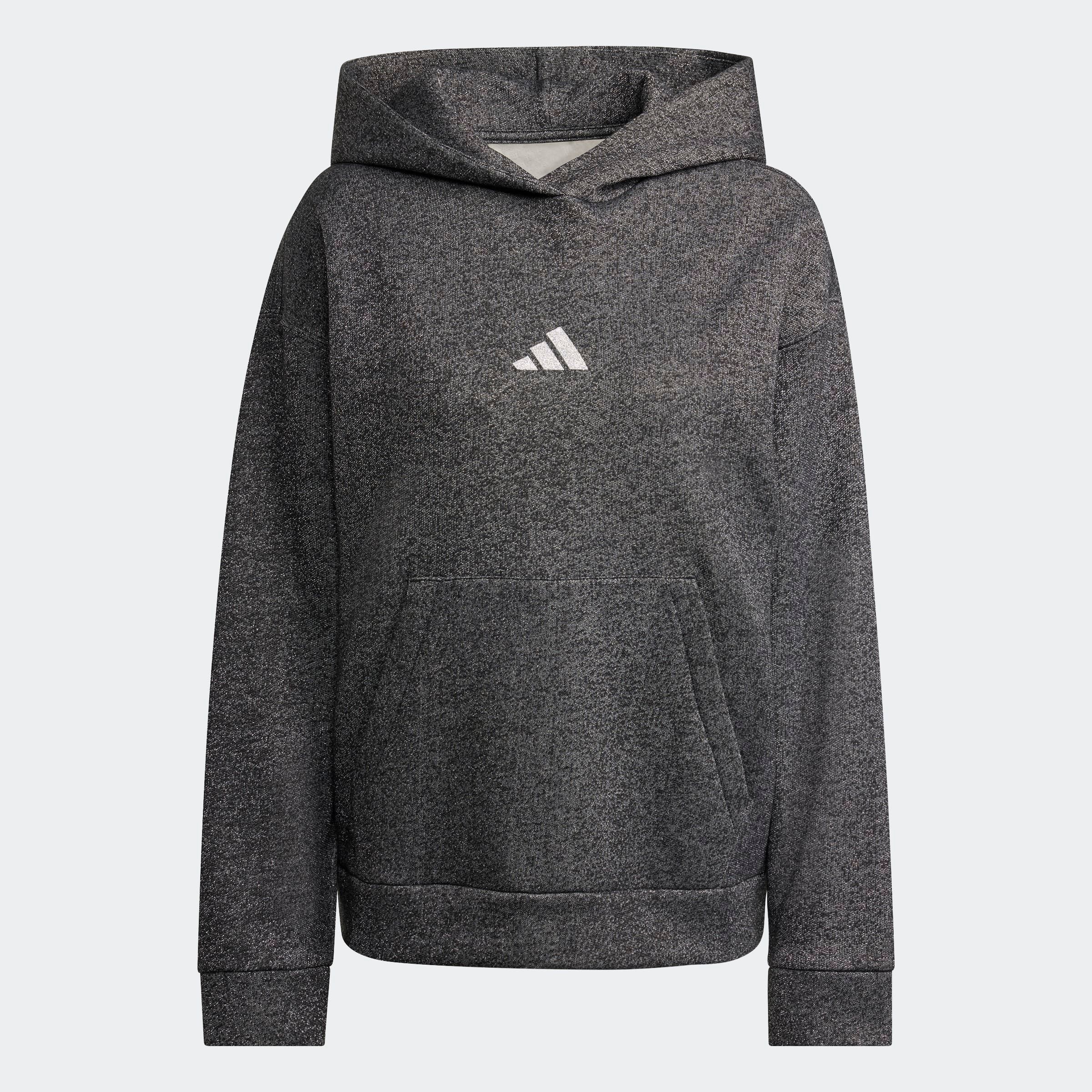 adidas Sportswear Kapuzensweatshirt »ALL SZN HOLIDAY GLITTER FLEECE LOOSE HOODIE«
