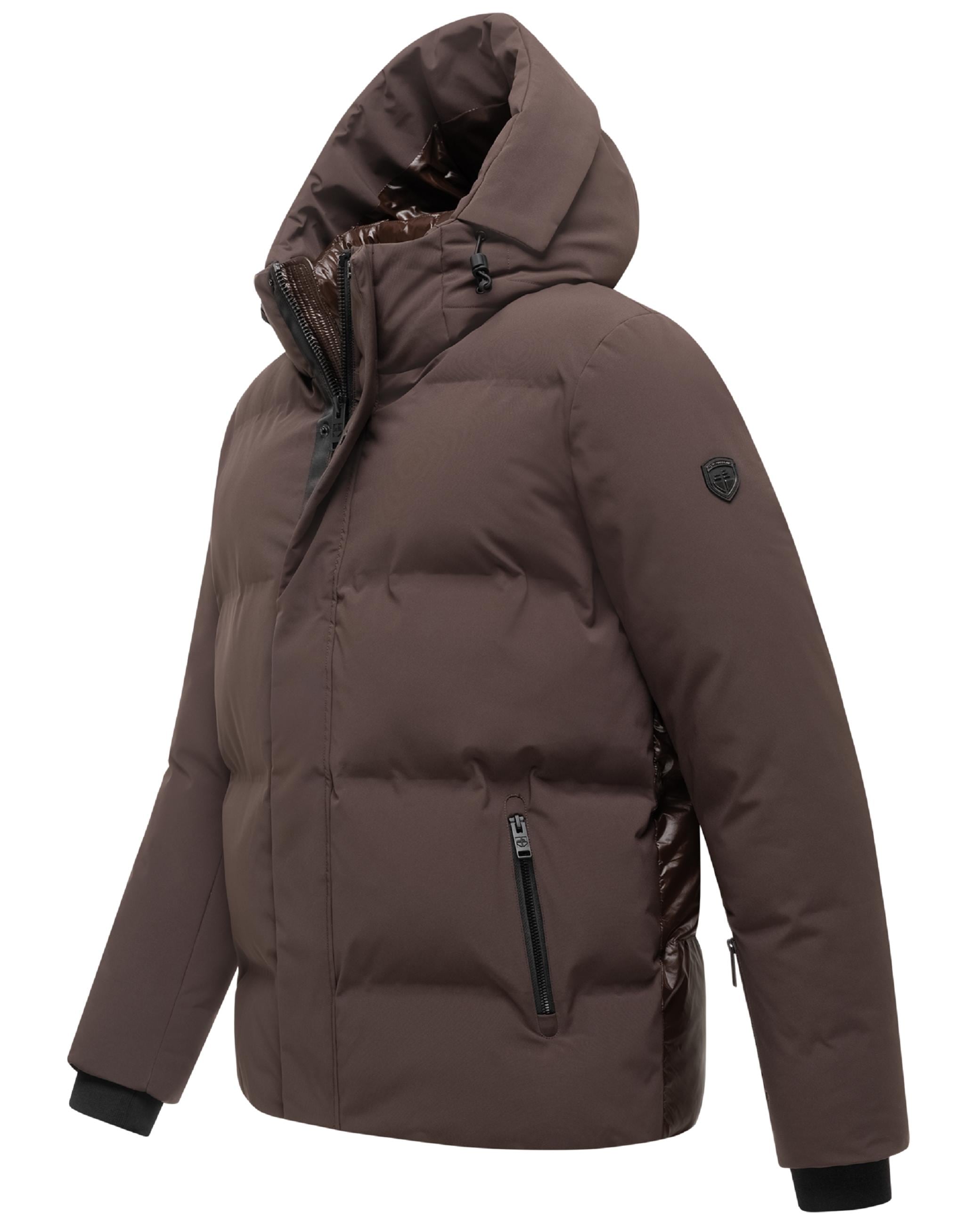 Stone Harbour Winterjacke »Winterjacke Nerioo XX« mit Kapuze Herren Jacke im Stepp-Materialmix mit Kapuze