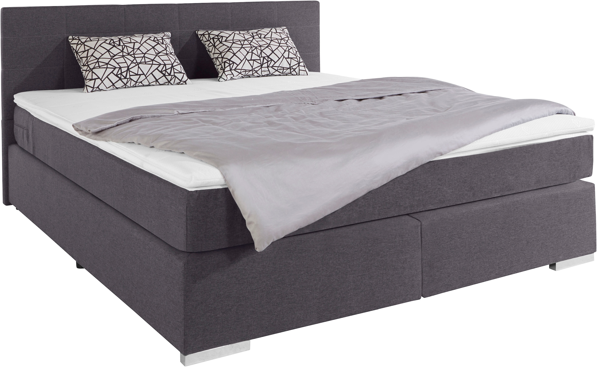 COTTA Boxspringbett Simba, wahlweise mit oder ohne Matratze und Topper