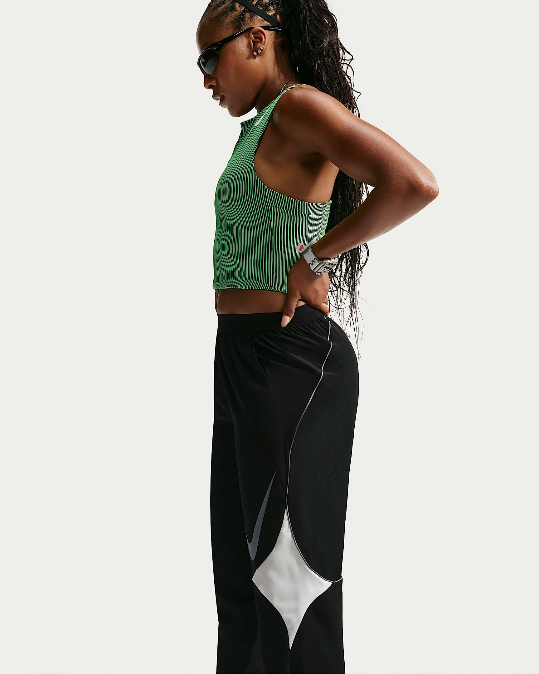 Nike Sporthose »W NK SWOOSH DF PANT«  für Laufen und Training, breite Größenauswahl von XS bis XXL