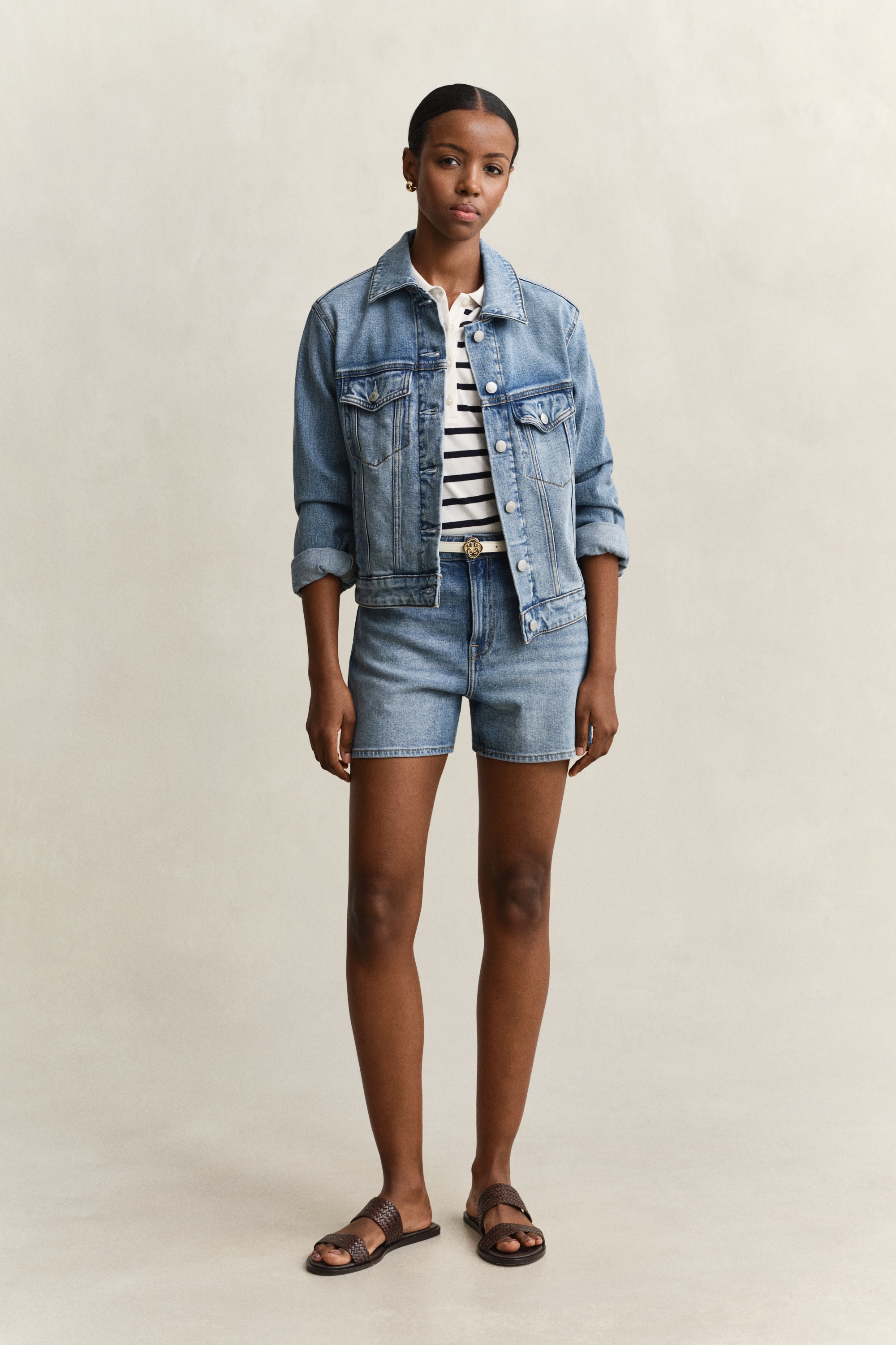 Gant Poloshirt »SLIM STRIPED« Slim fit mit Polokragen