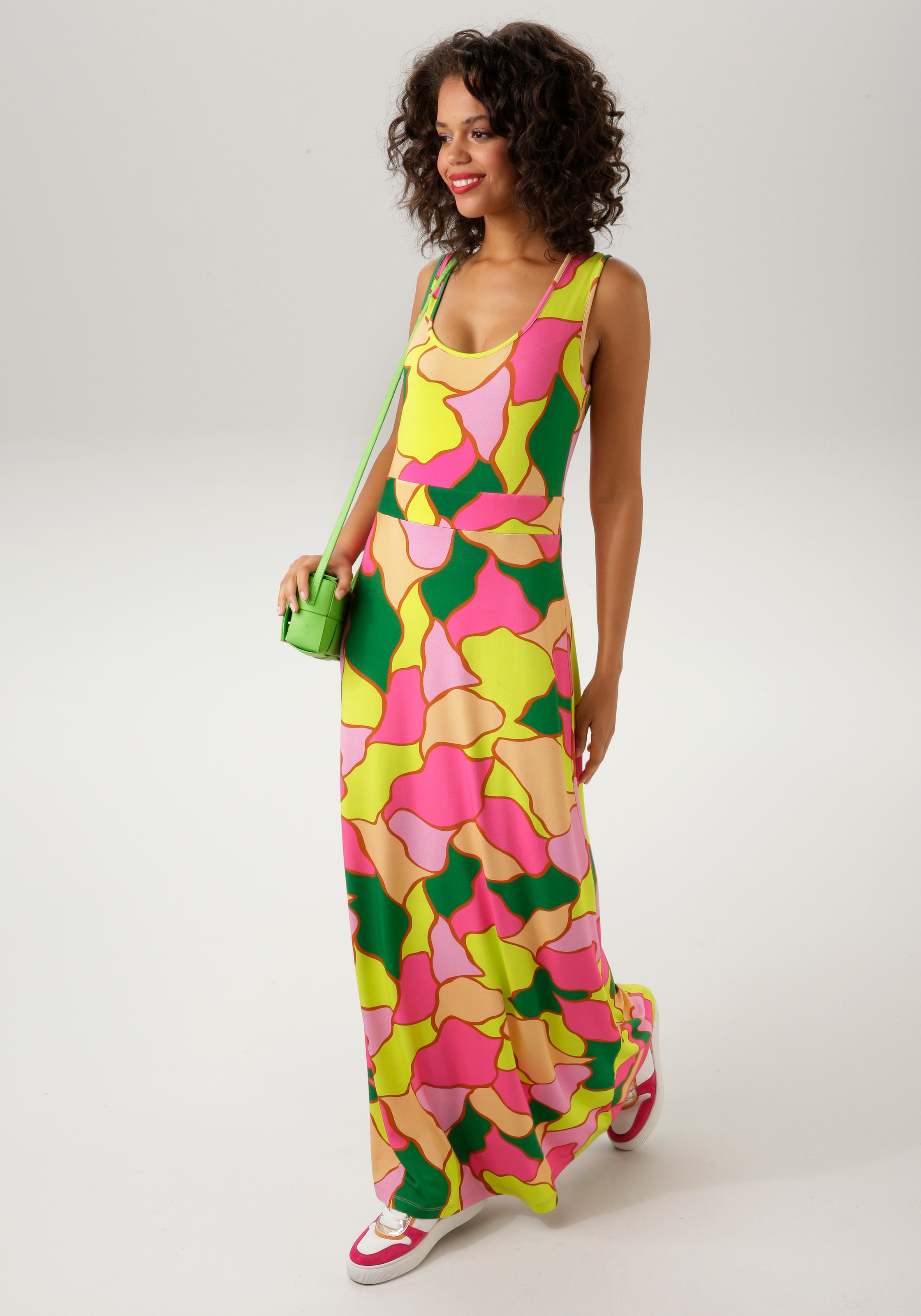 Aniston CASUAL Sommerkleid, mit farbharmonischem, OTTO KOLLEKTION - online bei Druck kaufen graphischen NEUE