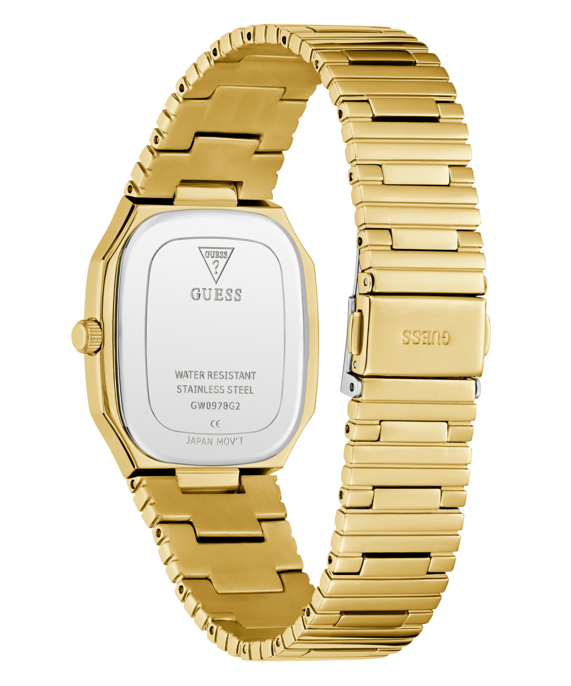 Guess Quarzuhr »OLIVER« Armbanduhr, Herrenuhr, Edelstahlarmband, Datum