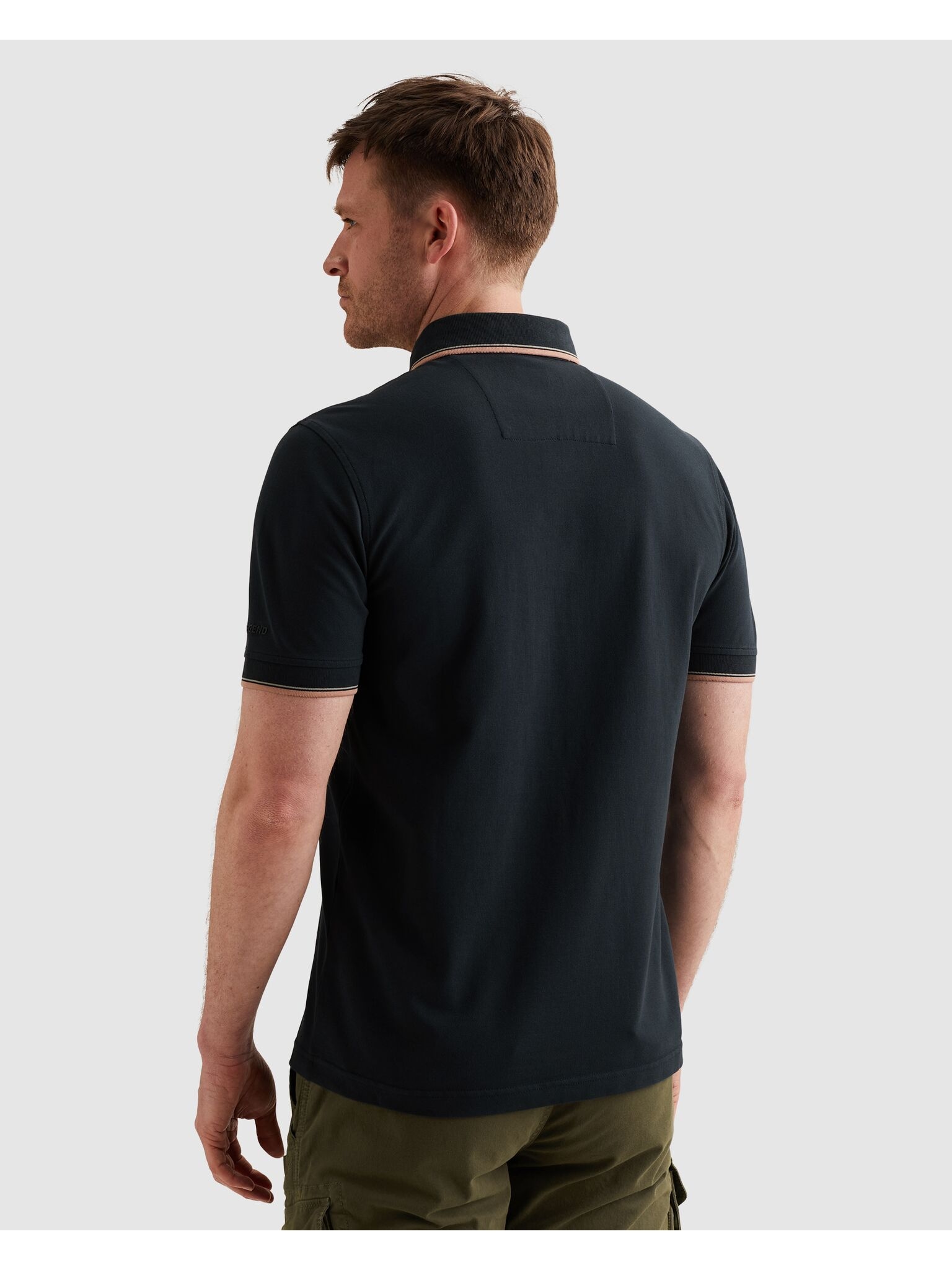 PME LEGEND Poloshirt »Short sleeve polo stretch pique« mit Logo Stickerei