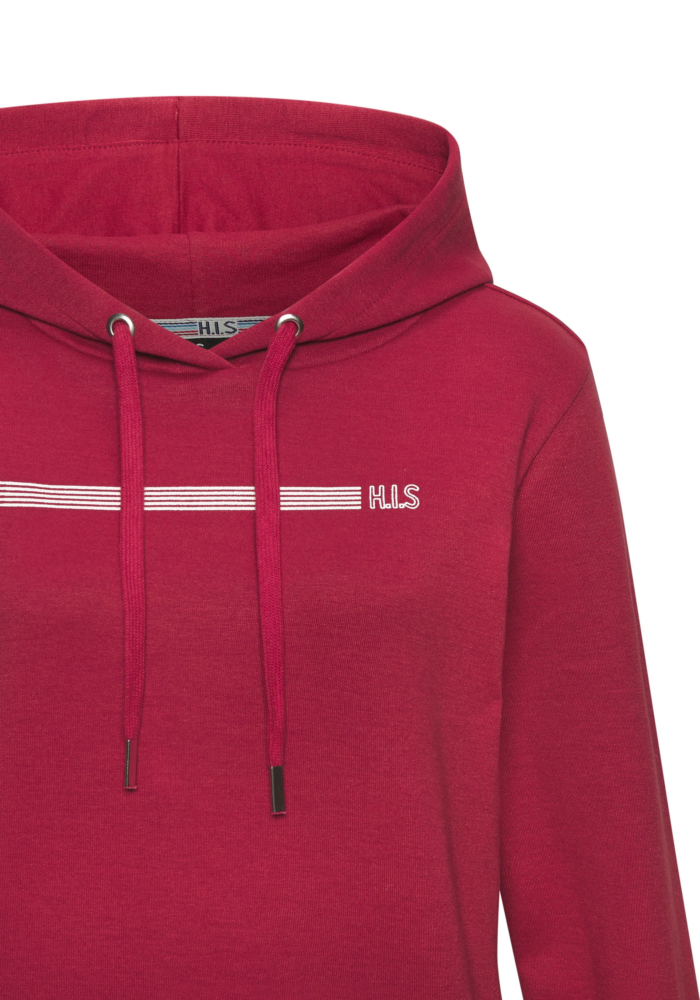 H.I.S Hoodie, mit Streifenprint, Loungewear
