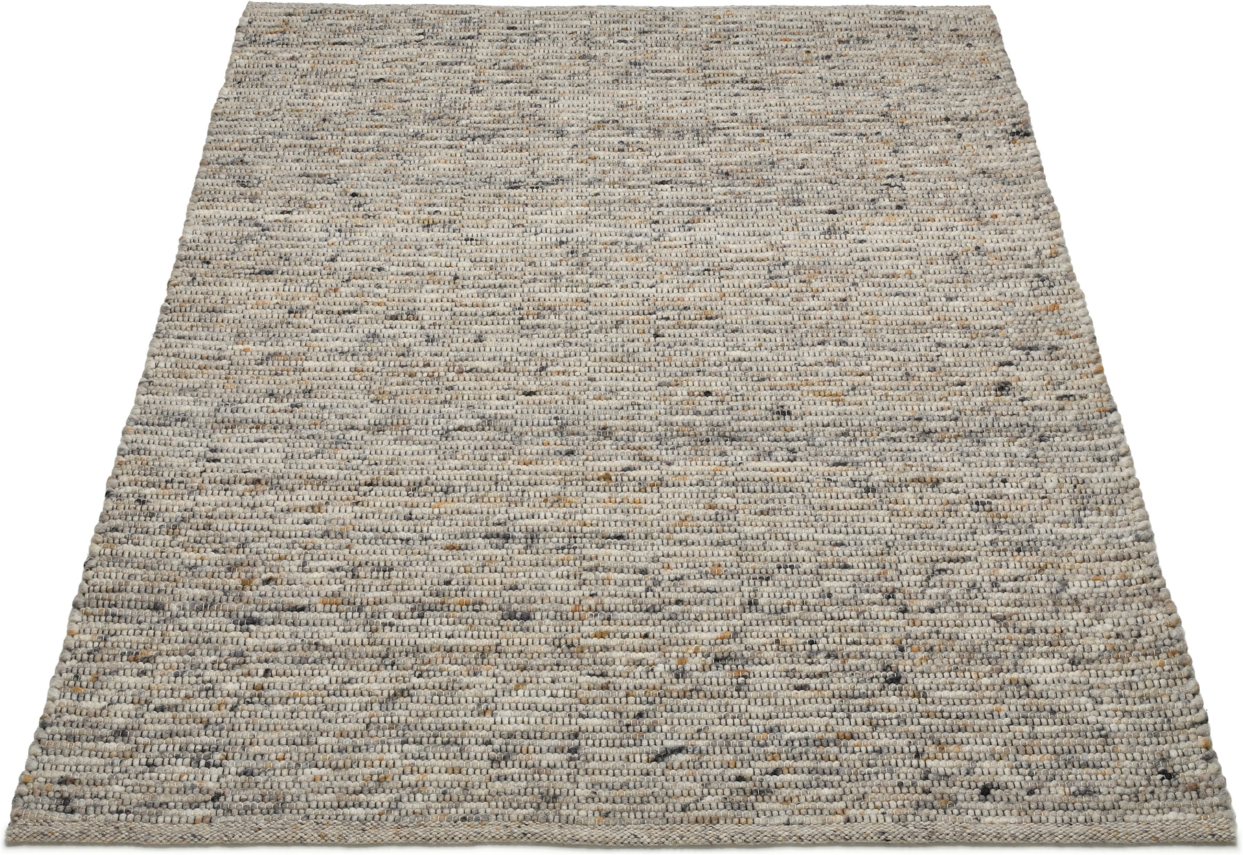 OCI DIE TEPPICHMARKE Wollteppich »ATRIUM HANDWEB« rechteckig 12 mm Höhe 70% Wolle, handgewebt, Naturfasern, Wendeteppich, Wohnzimmer