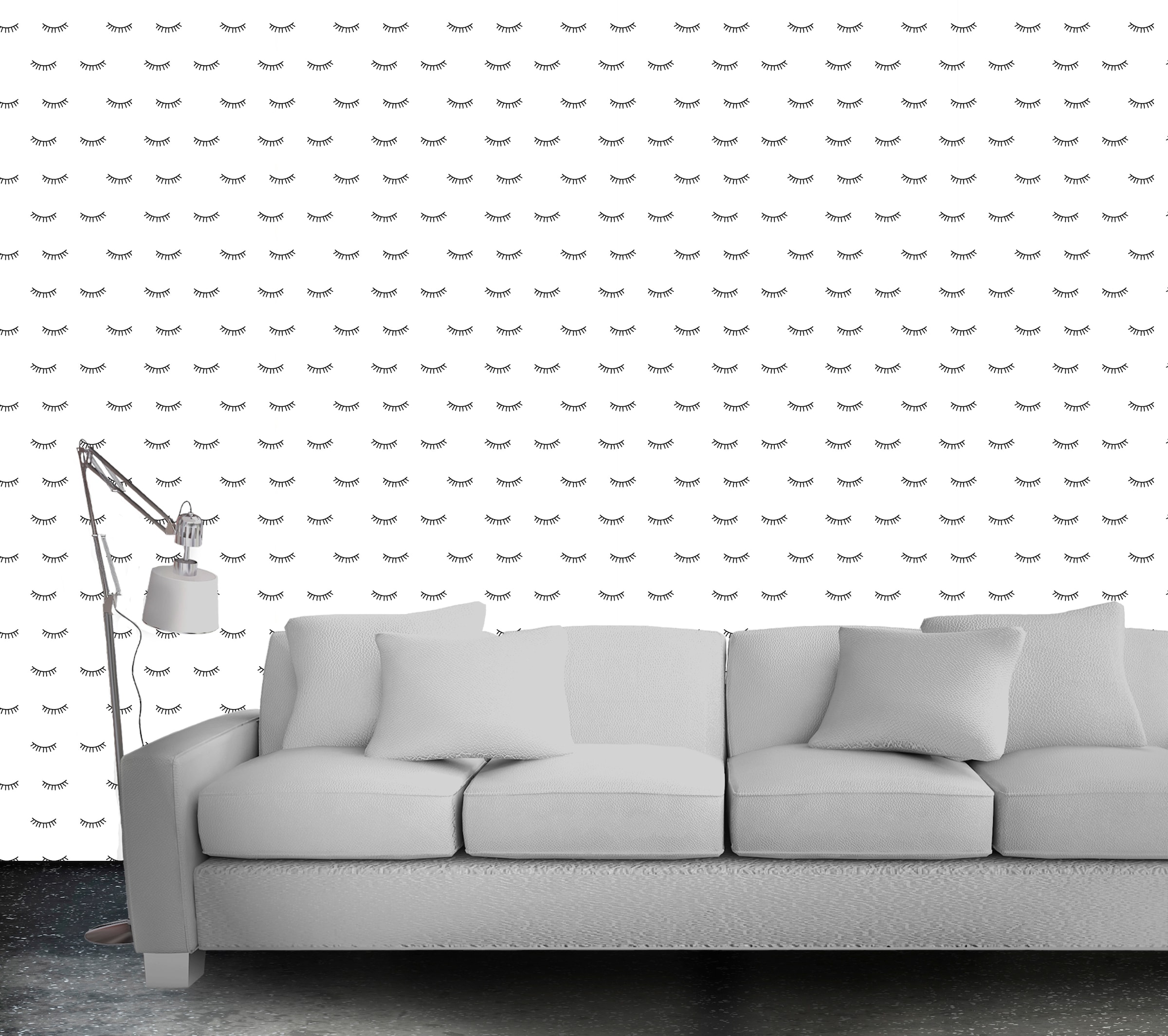 queence Vinyltapete »Loom«, bedruckt-Barock-Antikoptik-Kunst, 90x250cm, selbstklebend, kinderleichte Anbringung, Sticker
