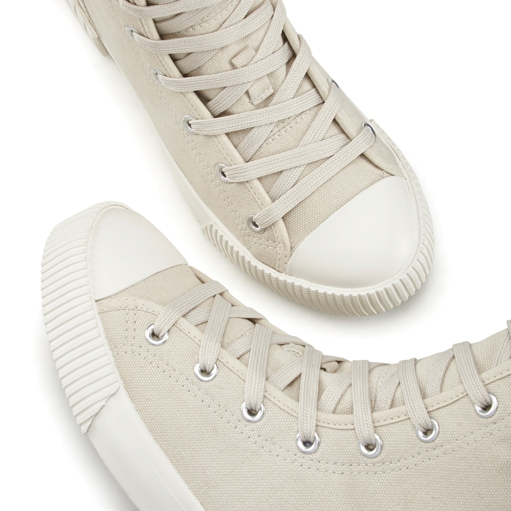 LASCANA Stiefelette, High Top Sneaker aus Textil im trendigen Combat Look
