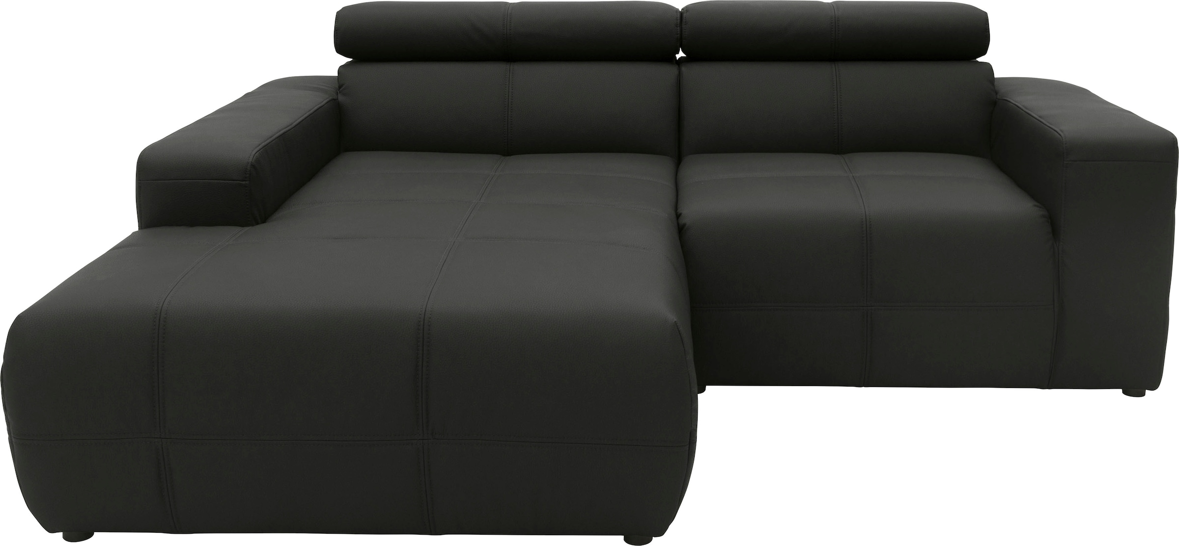 Ecksofa »Brandon kleine Ausführung B/T/H: 214/100/80 cm«, Mit Kopfteilverstellung,...