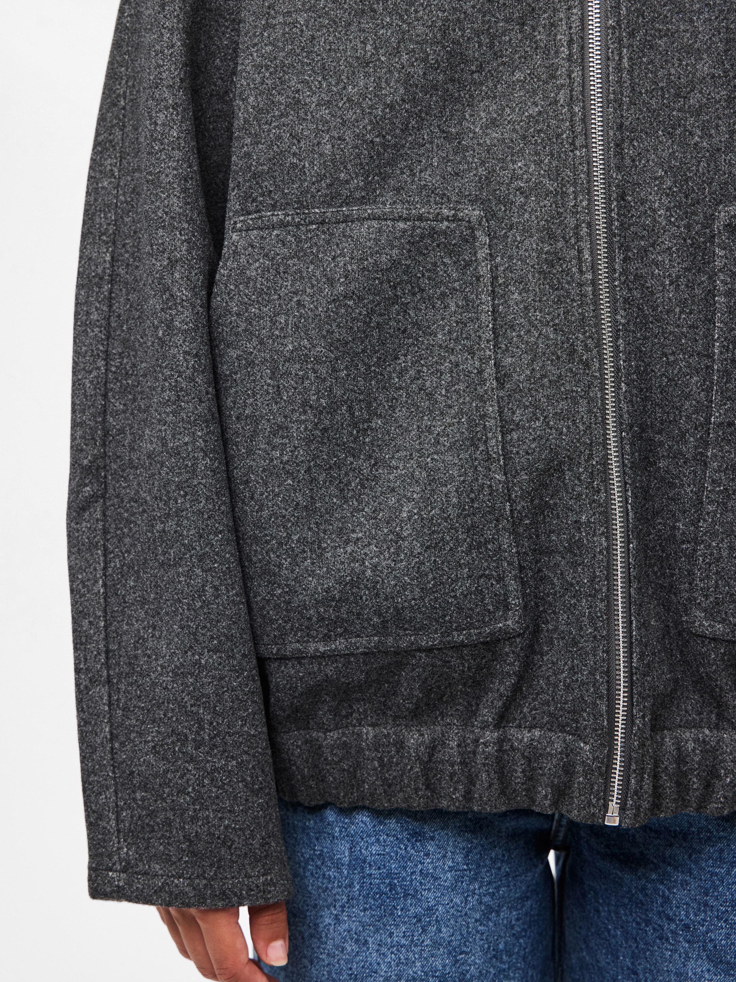 pieces Blouson »PCDEBBIE LS BOMBER JACKET NOOS«, ohne Kapuze